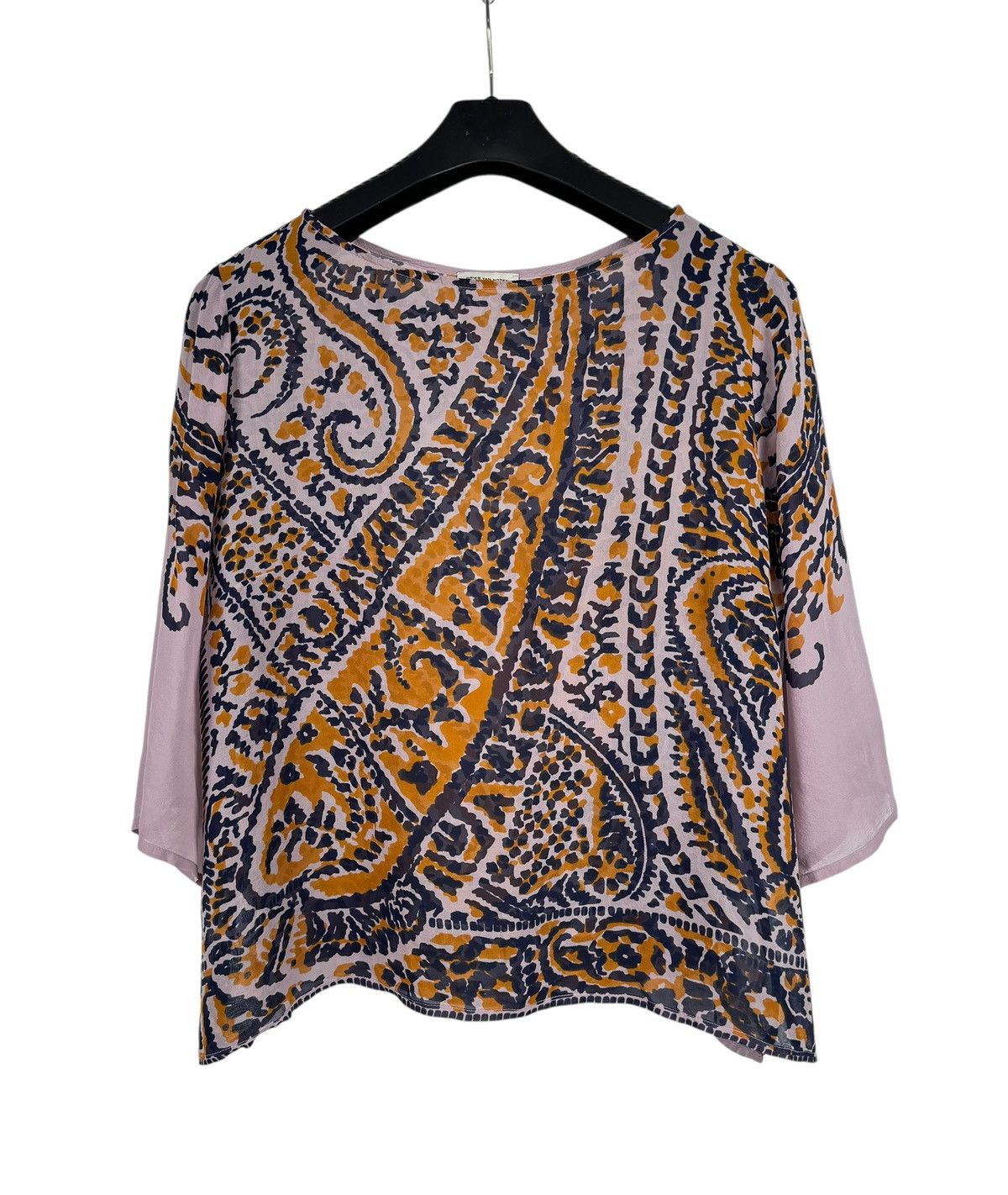 Dries Van Noten Dries Van Noten Silk Printed Blouse size 42 Size M / US 6-8 / IT 42-44 - 8 Thumbnail
