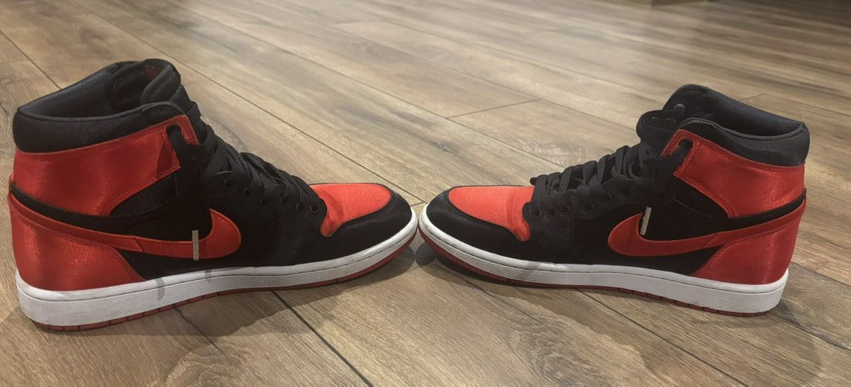 Nike Nike air jordan 1 high satin bred Size US 10.5 / EU 43-44 - 5 Thumbnail