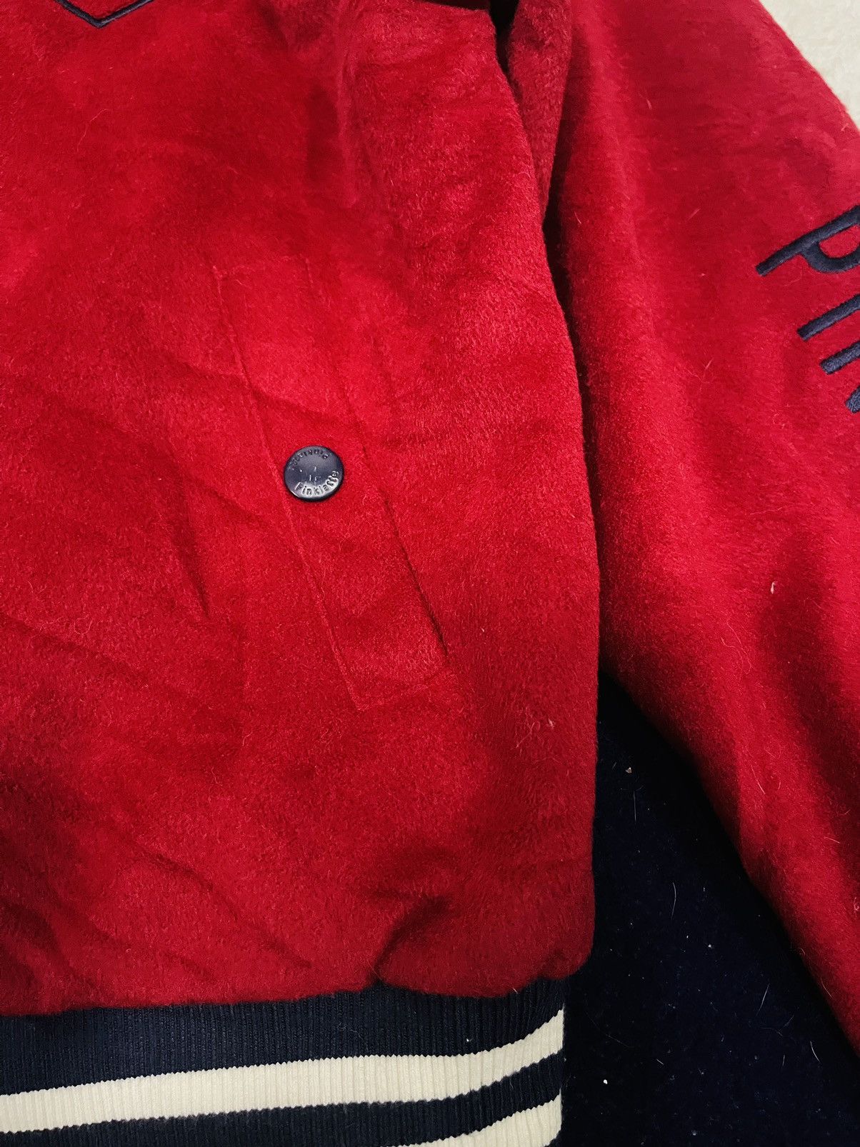 Other Punk Latte Velvet Varsity Jacket (11) Size S / US 4 / IT 40 - 11 Thumbnail