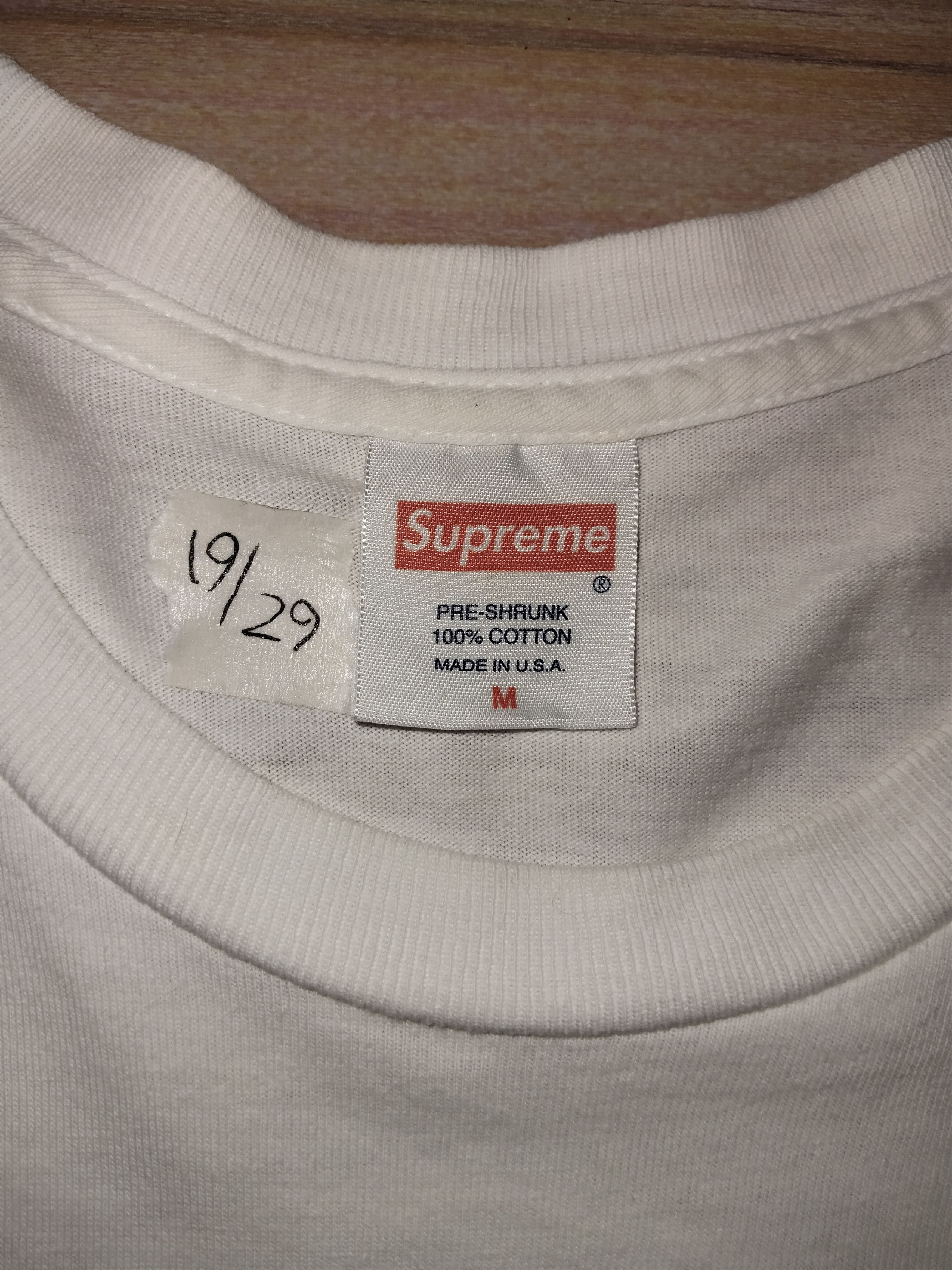 Supreme SUPREME Back Big Print Size US L / EU 52-54 / 3 - 4 Thumbnail