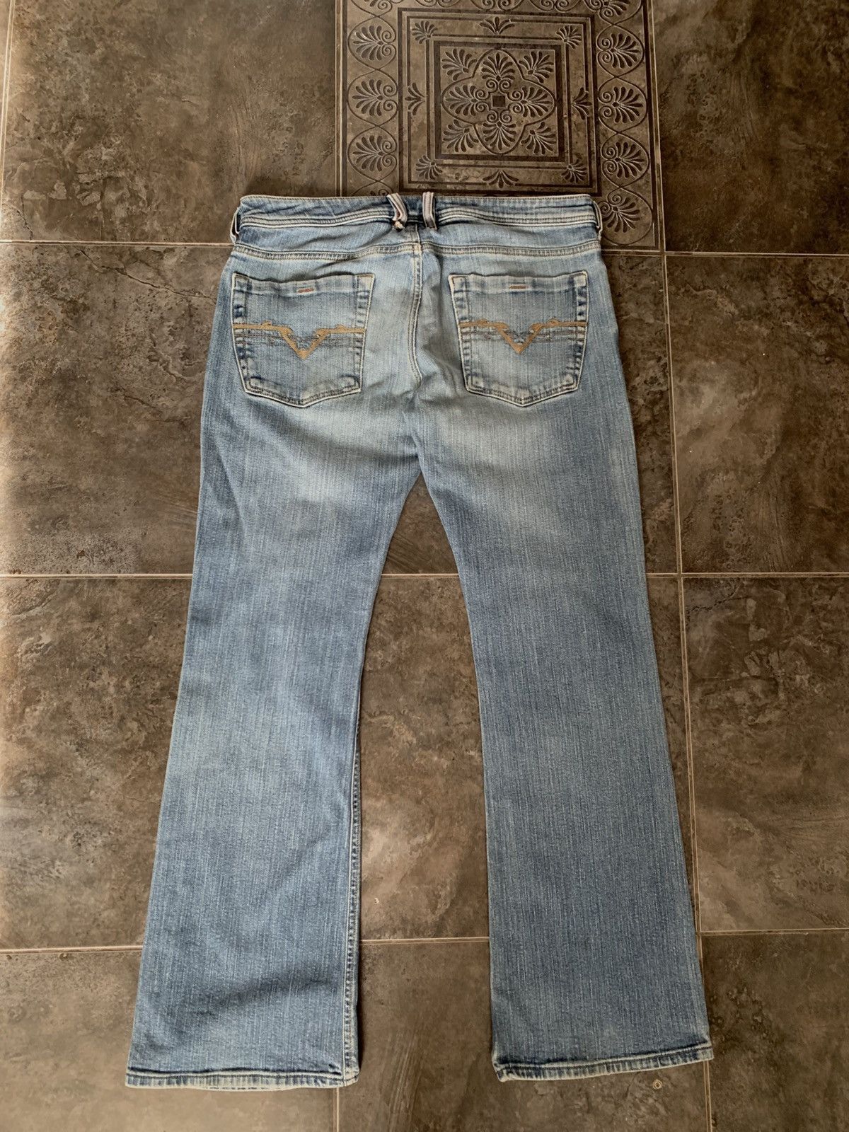 Diesel × Hysteric Glamour × If Six Was Nine Rare vintage If Six Was Nine Style Flared Diesel jeans Y2K Size US 33 - 8 Thumbnail
