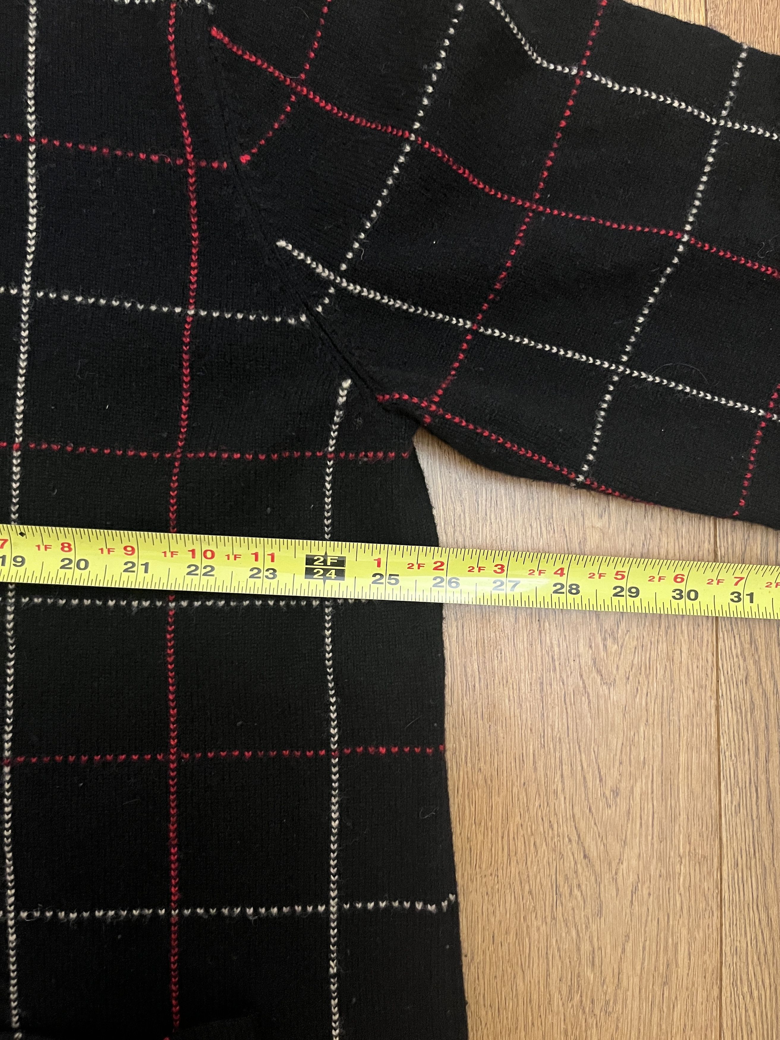 Polo Ralph Lauren Vtg Ralph Lauren 100% Lambswool Plaid Cardigan Jacket 3X Size US XXL / EU 58 / 5 - 6 Thumbnail