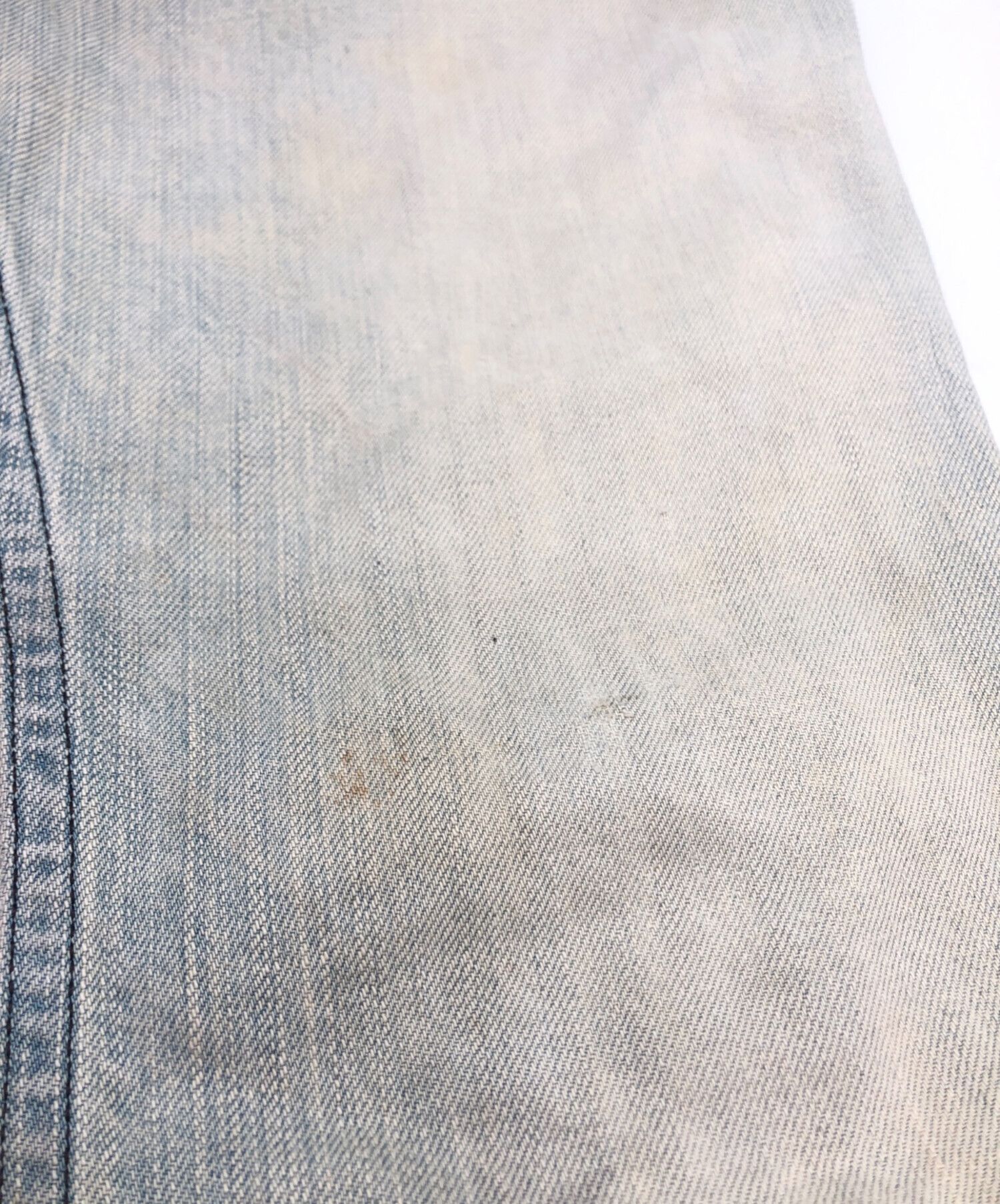 Number (N)ine NUMBER (N)INE Mud-finished Straight Denim Pants 3 x 30 Size US 31 - 8 Thumbnail