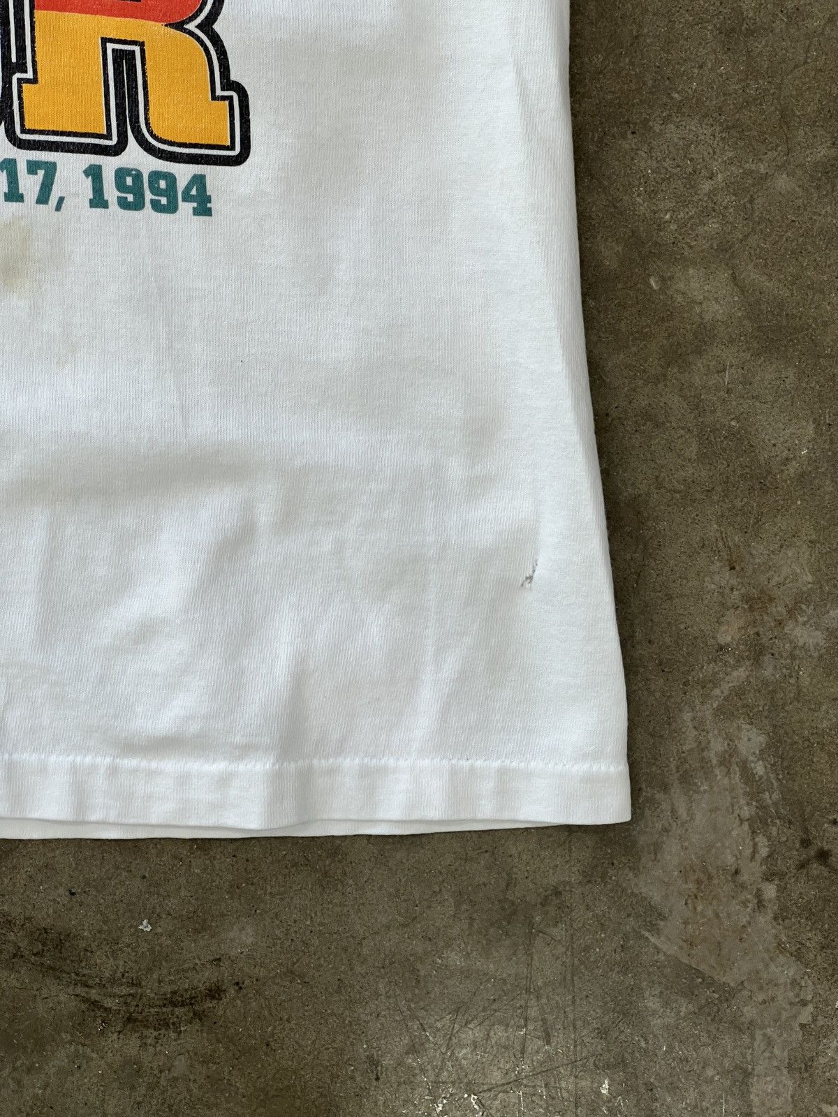 Vintage Vintage Unfinished Business Chavez v. Taylor Boxing Tee XL Size US XL / EU 56 / 4 - 6 Thumbnail
