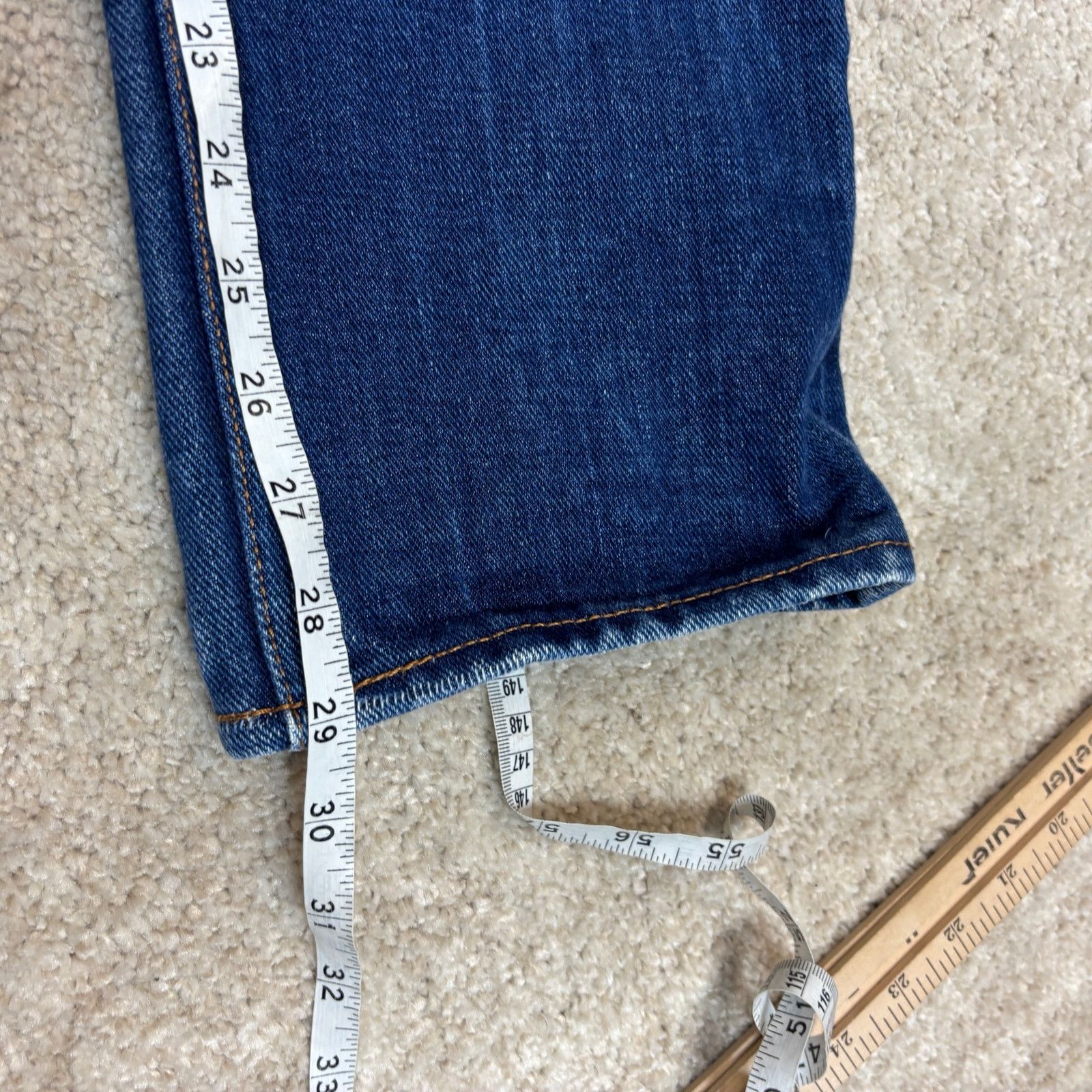 Brave Star Selvage Brave Star Slim Straight Cone Selvedge Jeans Men's 32x29 Size US 32 / EU 48 - 12 Thumbnail