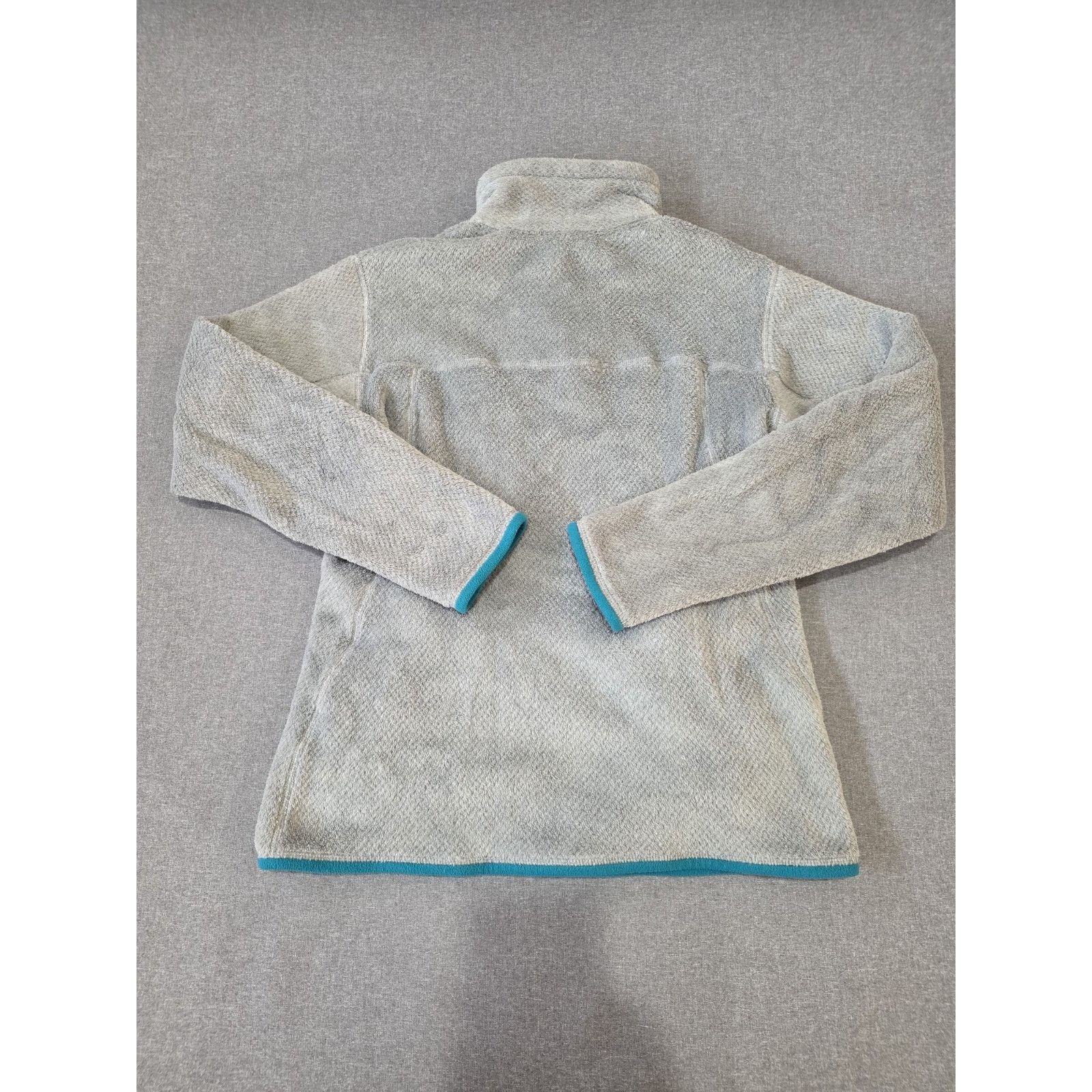 Patagonia Patagonia Jacket Womens M Gray Blue Polartec Re-Tool Snap Size M / US 6-8 / IT 42-44 - 8 Thumbnail