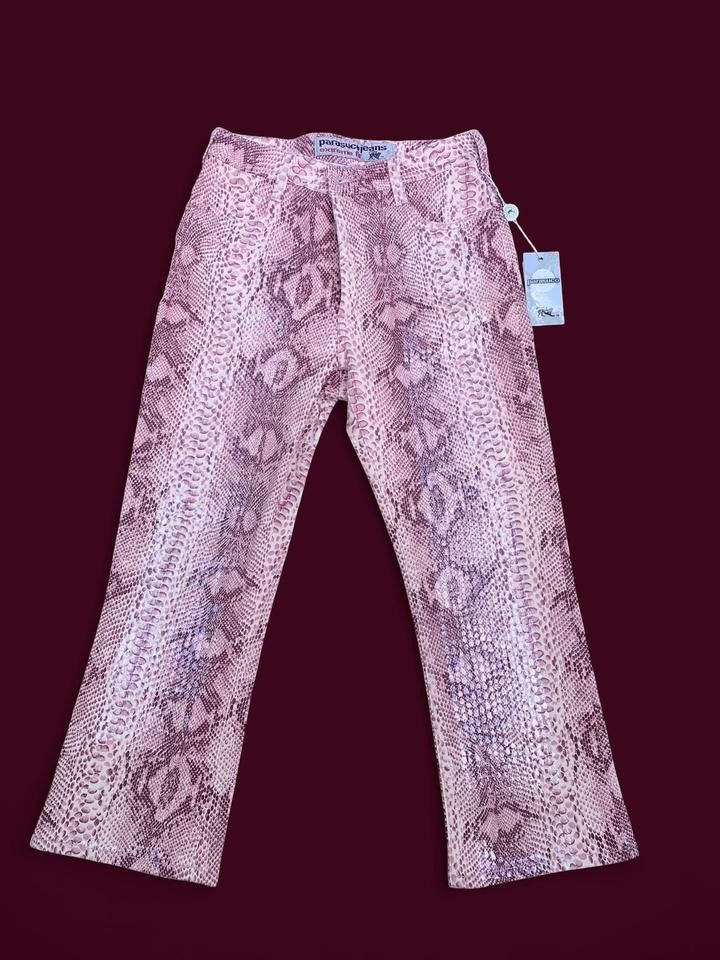 Parasuco Parasuco Snake Print Capri Jeans Size 28" / US 6 / IT 42 - 1 Thumbnail