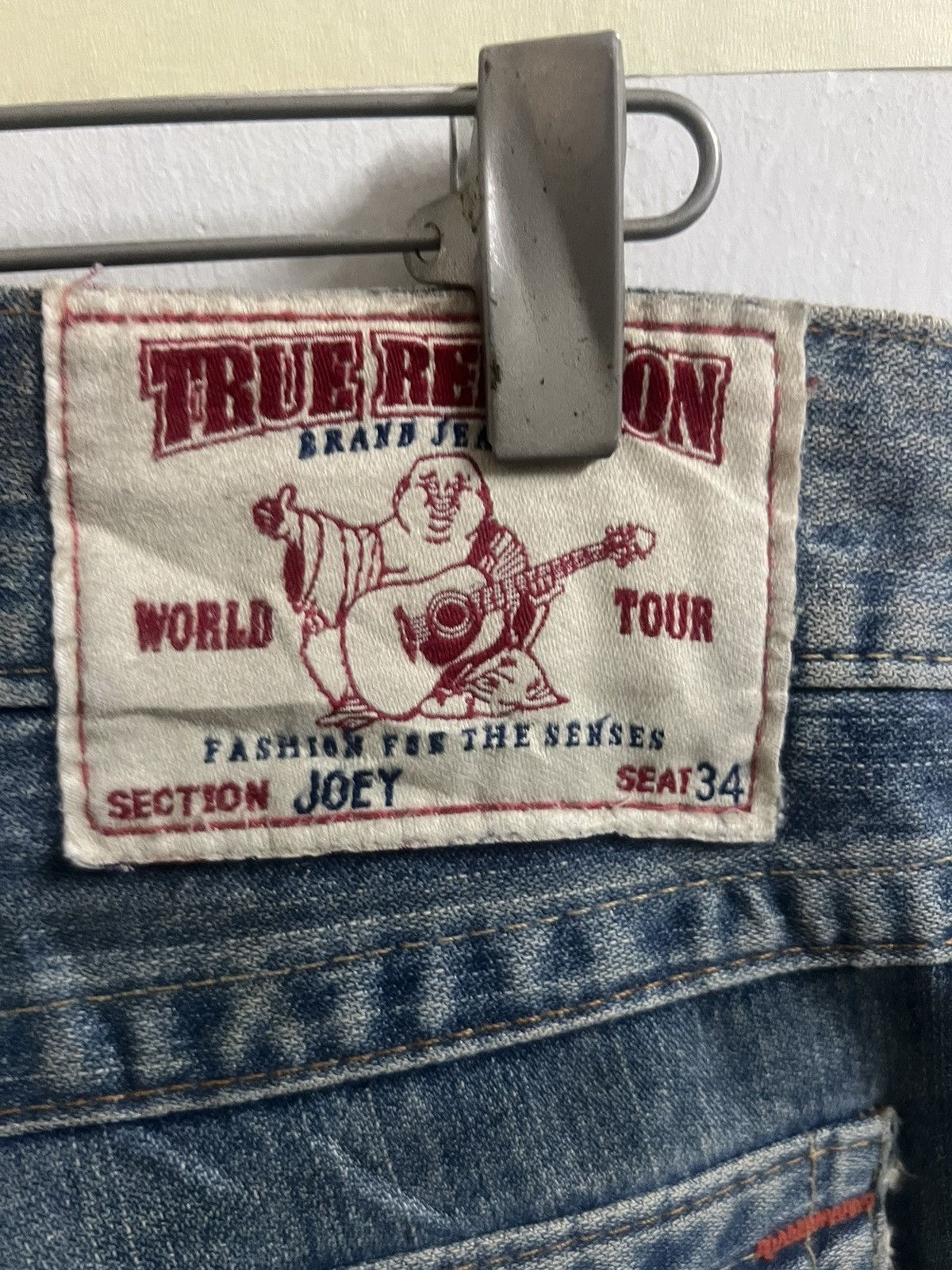 Japanese Brand × True Religion FLARED VINTAGE TRUE RELIGION TWIST DENIM PANT Size US 33 - 9 Thumbnail