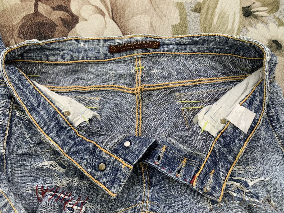 Other Distress Heritage Stone Directivity Denim Pant Size US 34 / EU 50 - 14 Thumbnail