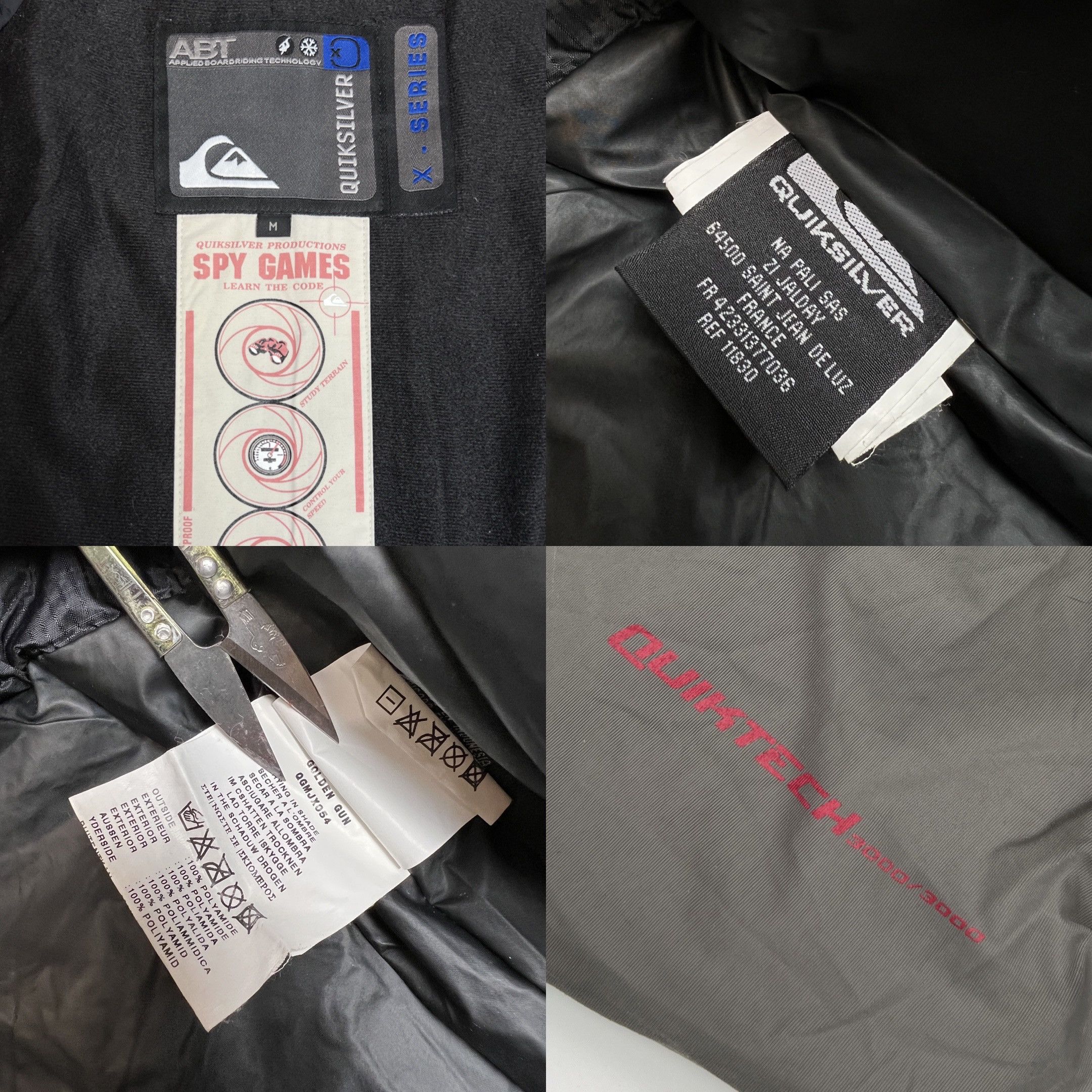Quiksilver y2k Quicksilver X-Series Spy Games Snowboarding Jacket 3000 Size US M / EU 48-50 / 2 - 14 Thumbnail