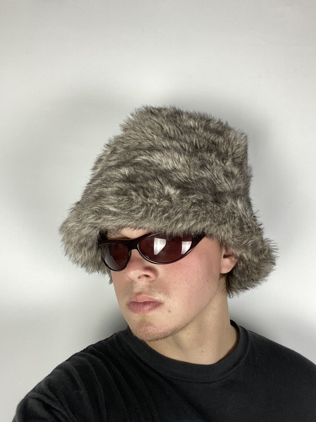 Hysteric Glamour × Japanese Brand Y2K Panama Vintage Fuzzy Hat Mohair Ushanka Beauty Beast Size ONE SIZE - 1 Thumbnail