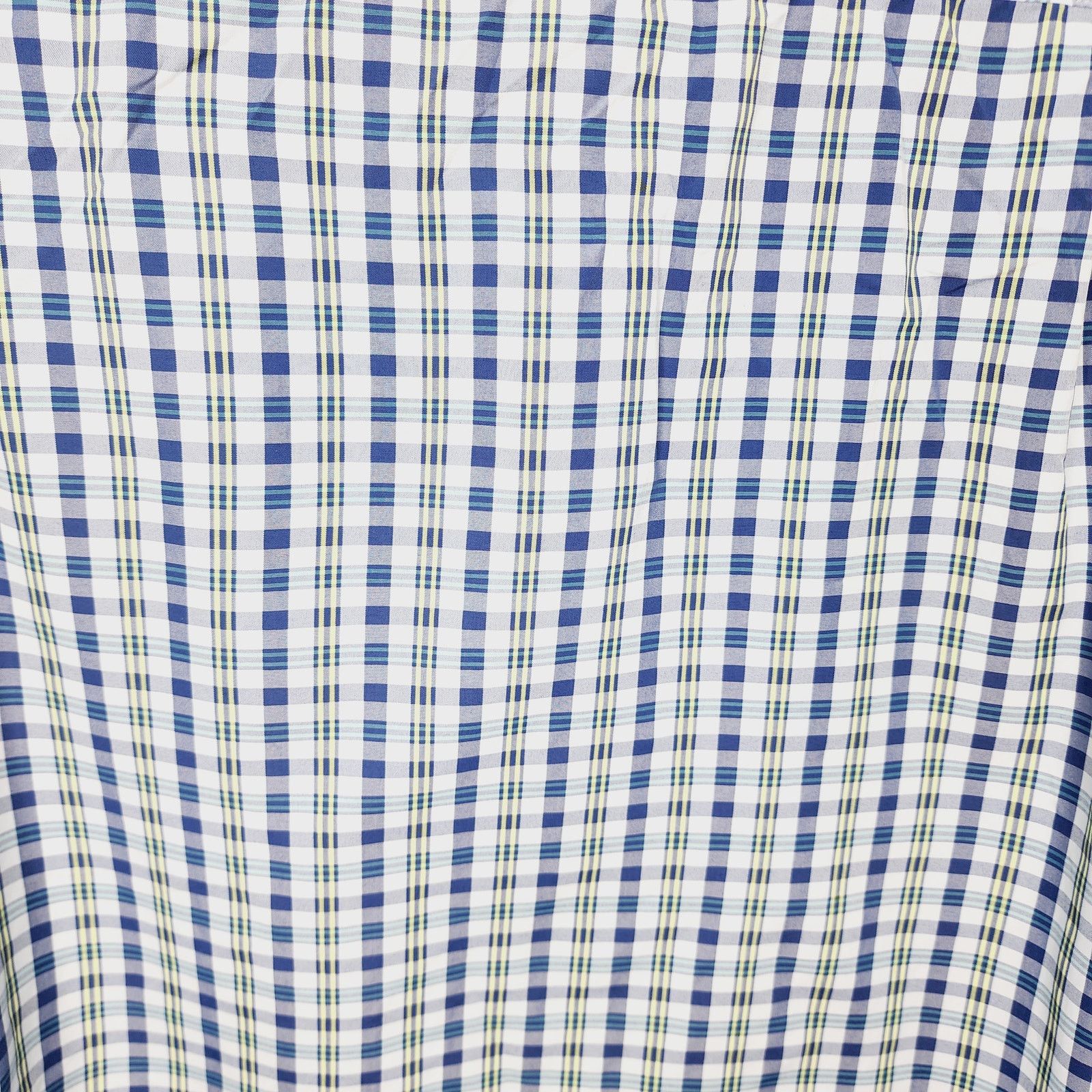 Tommy Bahama Tommy Bahama Nylon Button Front Blue Plaid Shirt Size Size US XL / EU 56 / 4 - 10 Thumbnail
