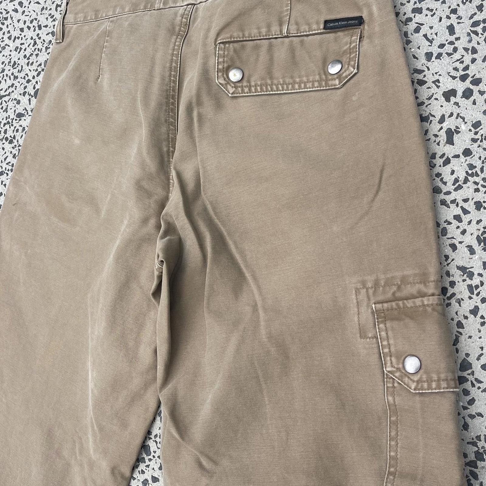 Calvin Klein Baggy Calvin Klein Cargo Pants 👖 Size US 32 / EU 48 - 7 Thumbnail