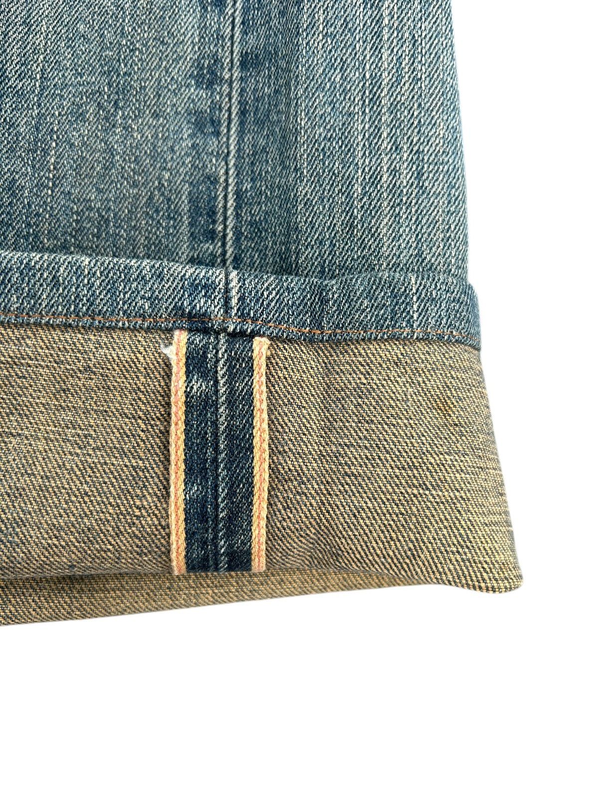 Kapital Vintage Edwin 505 Selvedge Rusty Denim Jeans Size US 34 / EU 50 - 3 Thumbnail