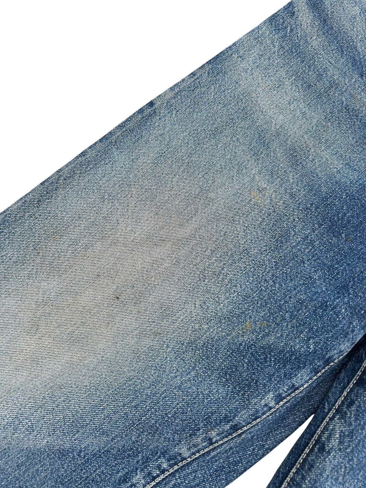 Japanese Brand × Kapital × Vintage HR.MARKET BLUE BLUE SELVEDGE Distressed Denim Jeans Size US 30 / EU 46 - 6 Thumbnail
