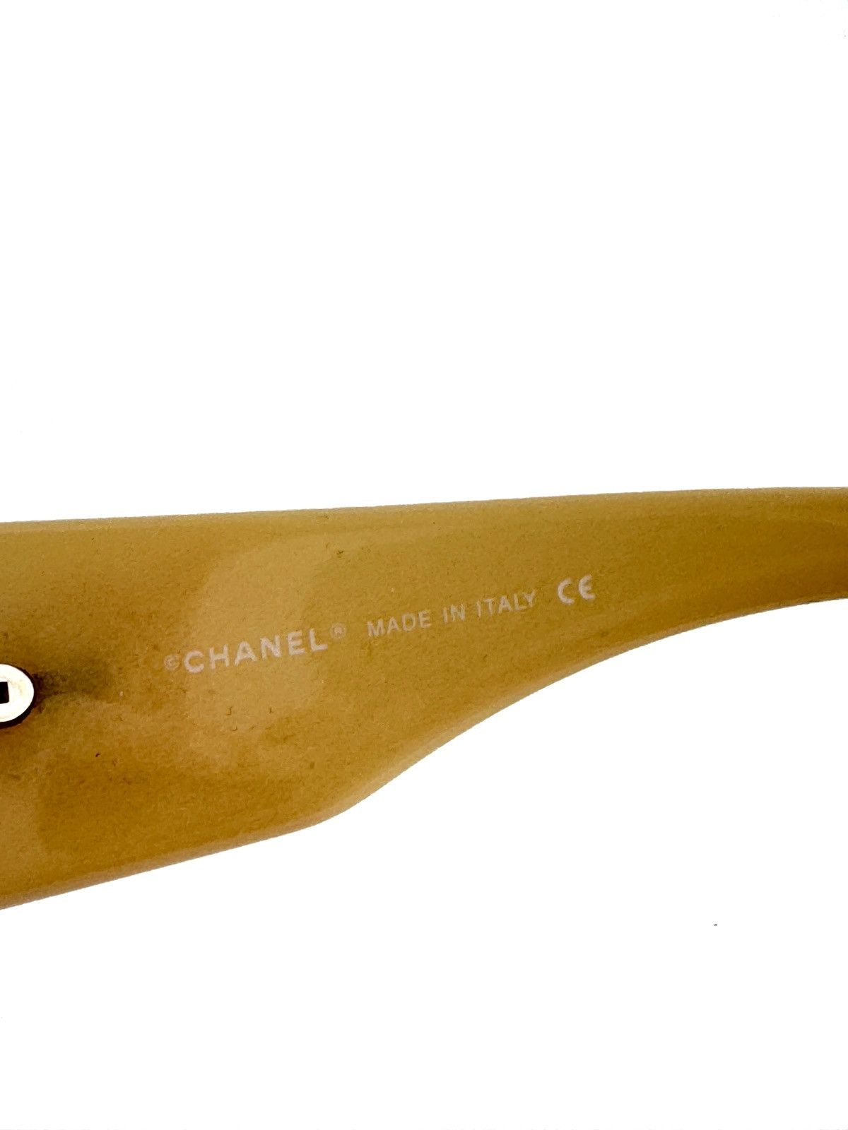 Chanel Vintage Chanel Sunglasses Cream CC Mother Of Pearl Size ONE SIZE - 9 Thumbnail