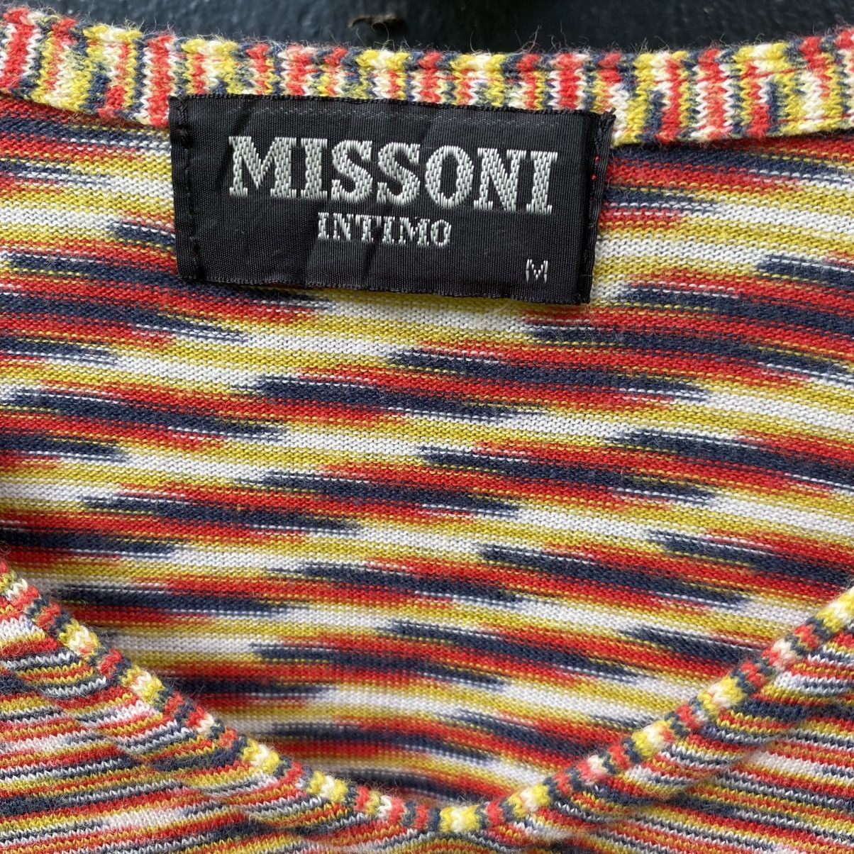 Missoni Missoni Multicolor Knit V-Neck Dress Size M / US 6-8 / IT 42-44 - 7 Thumbnail
