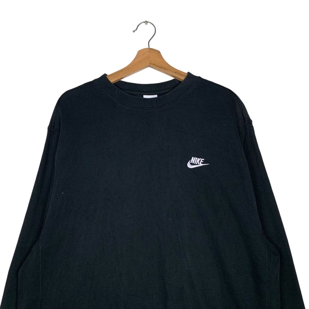 Nike NIKE White Tag Small Logo Sweatshirt #1536-C69 Size US XXL / EU 58 / 5 - 2 Thumbnail