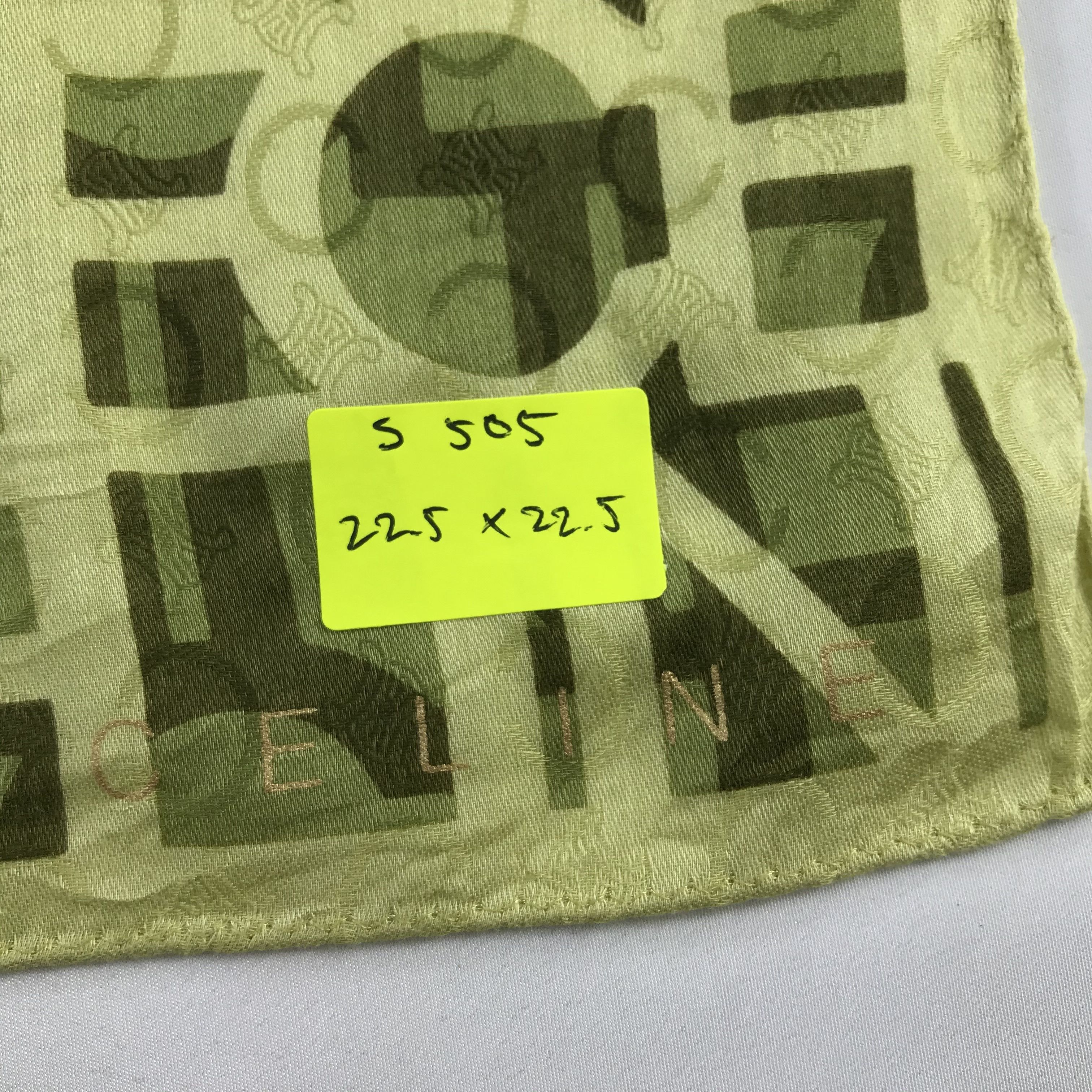 Celine × Vintage Celine Bandana / Handkerchief / Neckerchief - S505 Size ONE SIZE - 5 Thumbnail