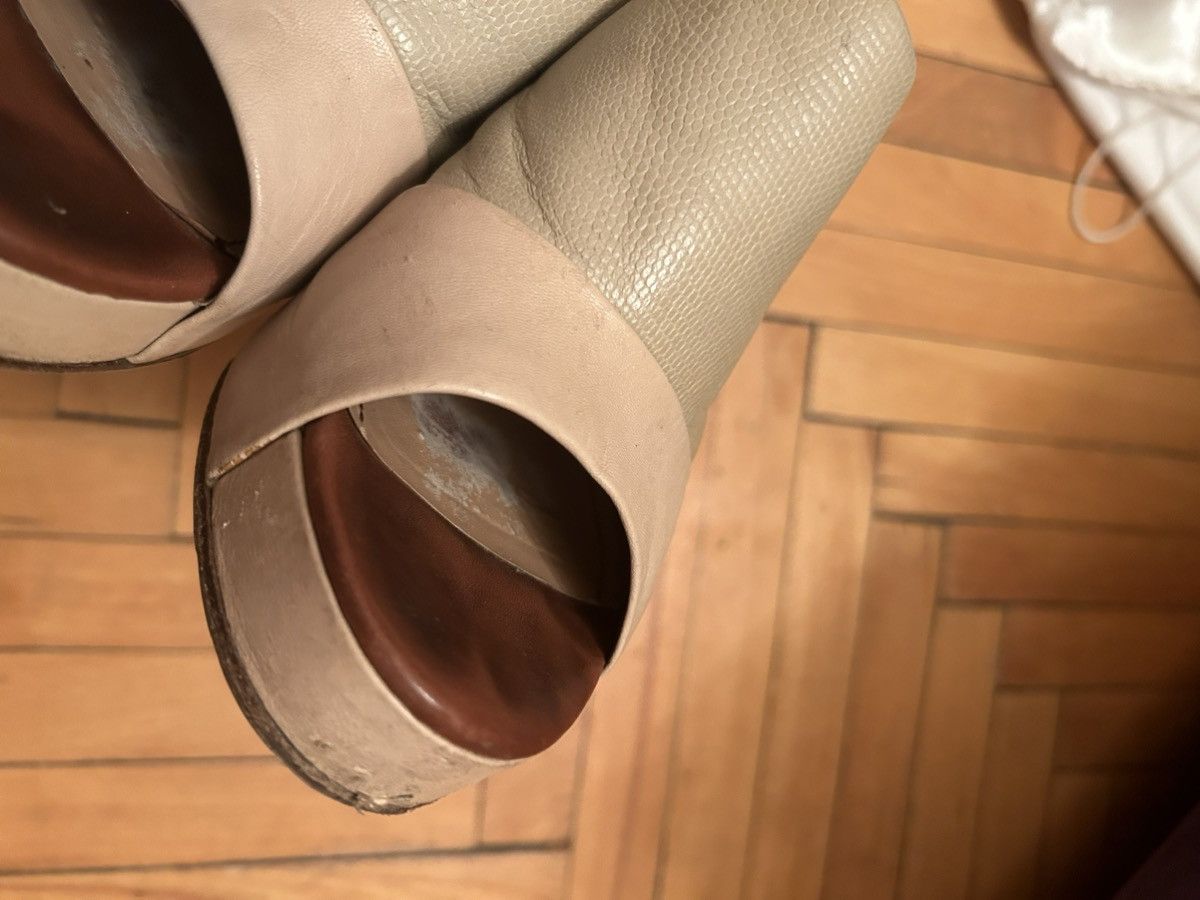 See by Chloe Vintage See By Chloe Wedge Mules Anna Beige y2k luxury Size US 9 / IT 39 - 5 Thumbnail