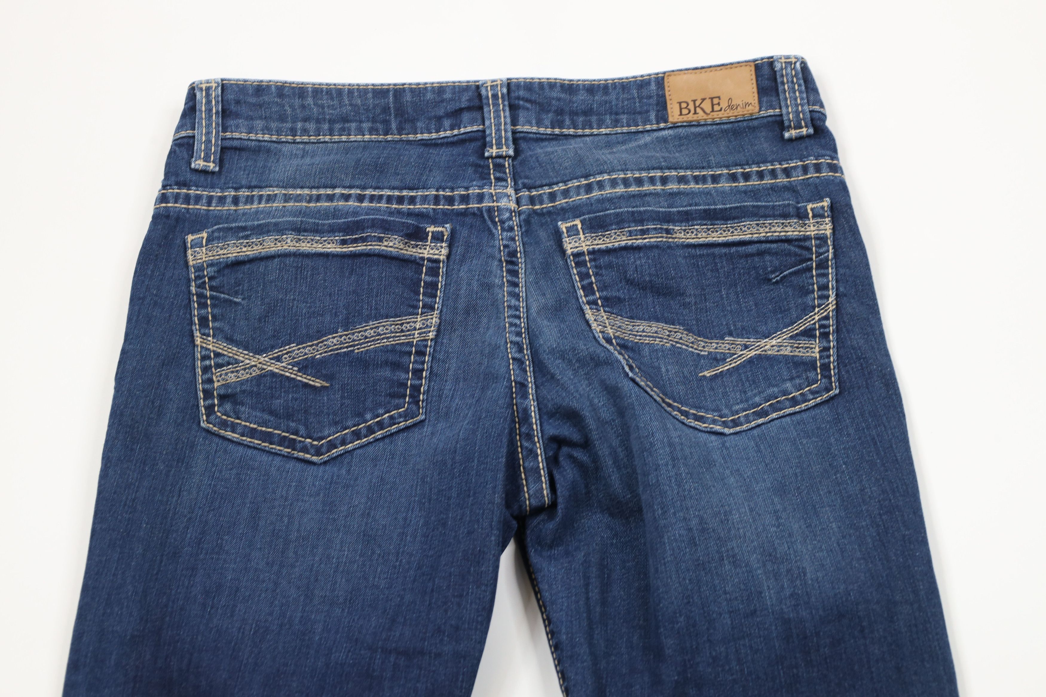 Vintage Buckle BKE Stitch Payton Bootcut Flared Denim Jeans Blue Size 28" / US 6 / IT 42 - 8 Thumbnail