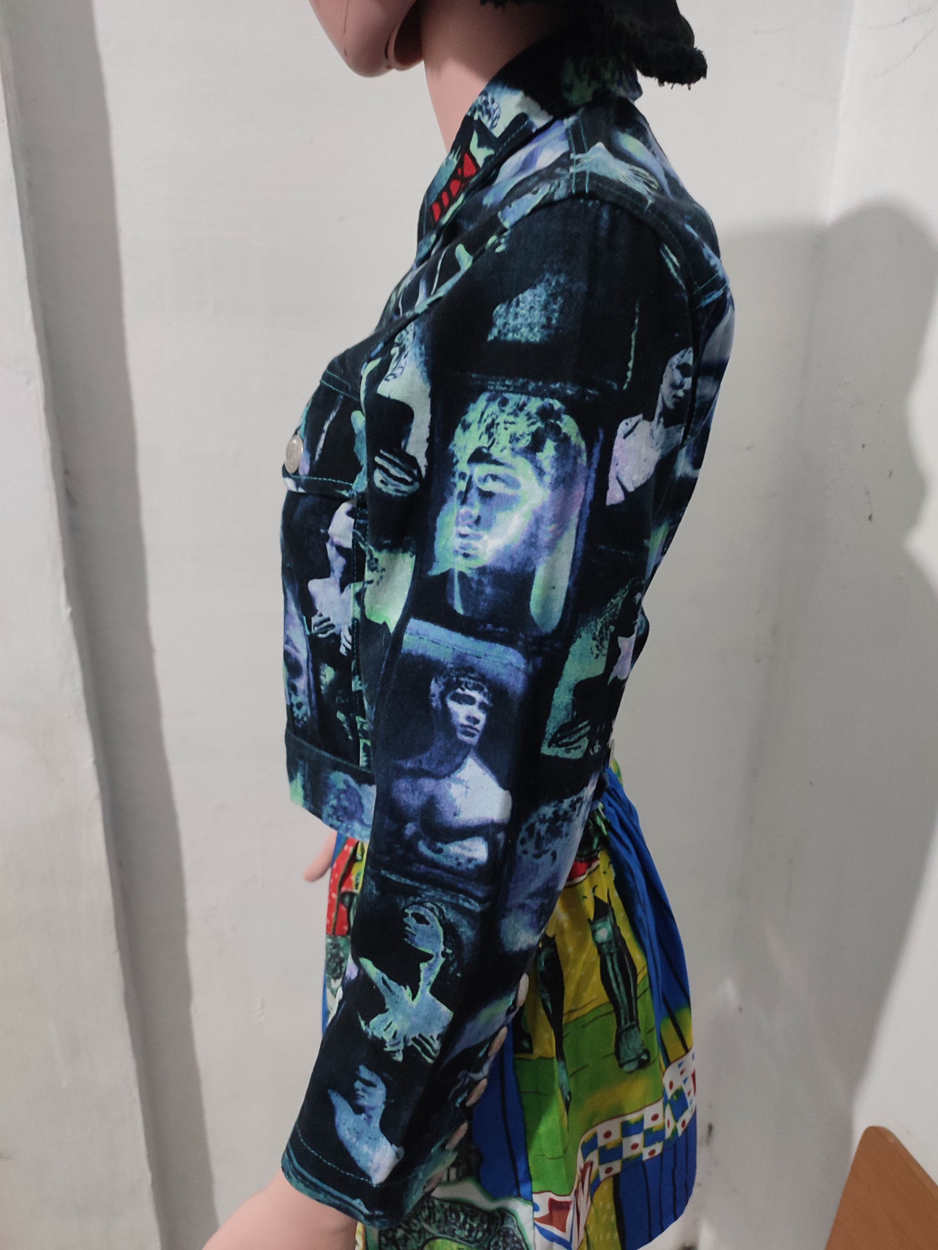 Rare!!! Archives Jean Paul Gaultier Fullprint Jacket