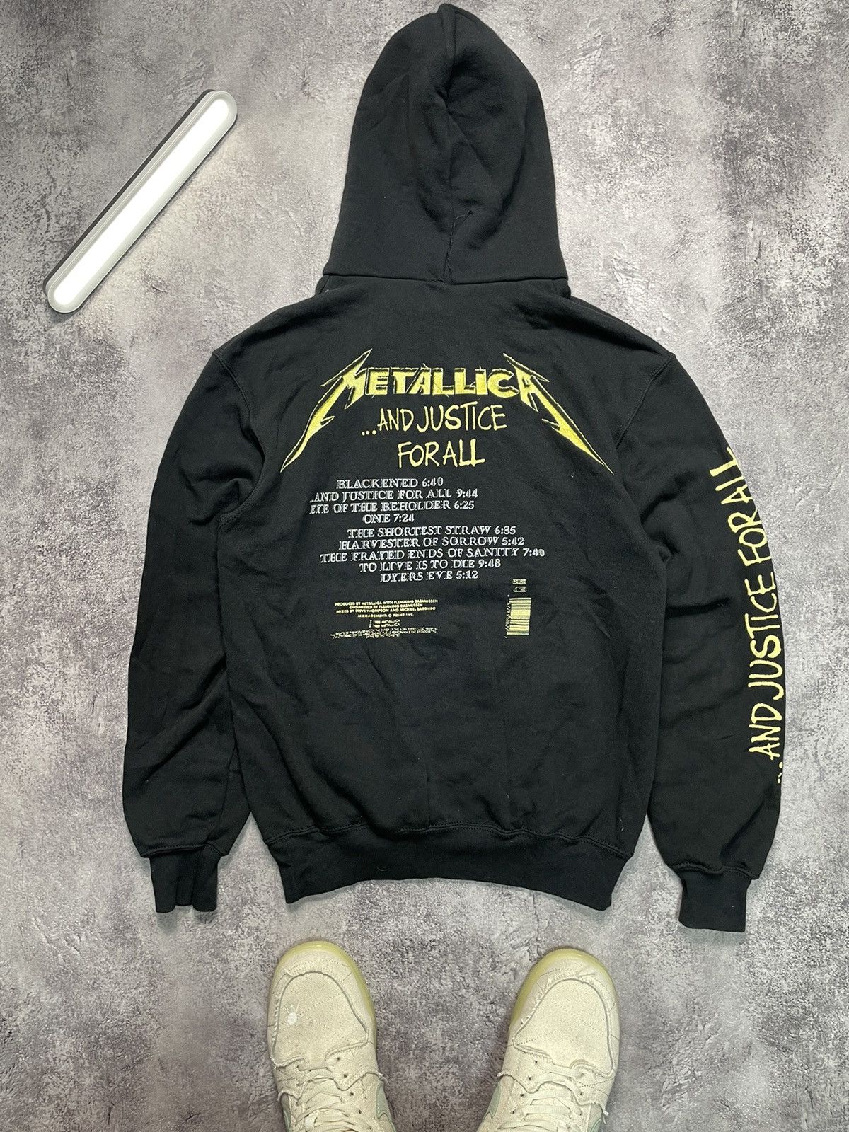 Band Tees METALLICA 90s ARCHIVE And Justice For All Faded Tour Hdy S Size US S / EU 44-46 / 1 - 7 Thumbnail