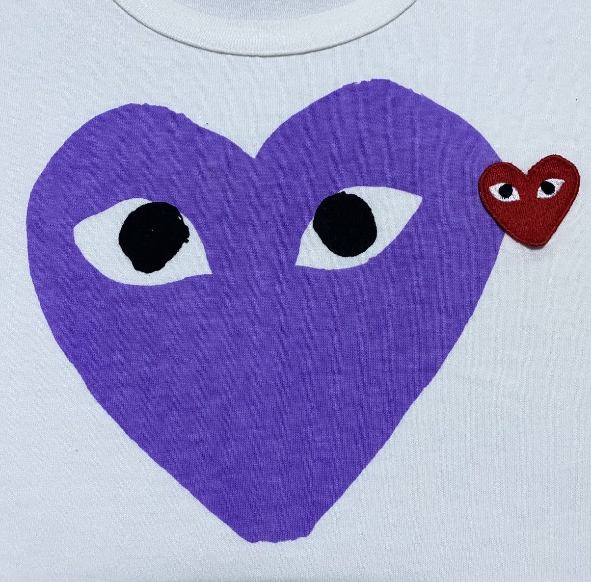Comme des Garcons PLAY Rare‼️🔥COMME des GARCONS Play Big Logo T-Shirt Size US S / EU 44-46 / 1 - 6 Thumbnail
