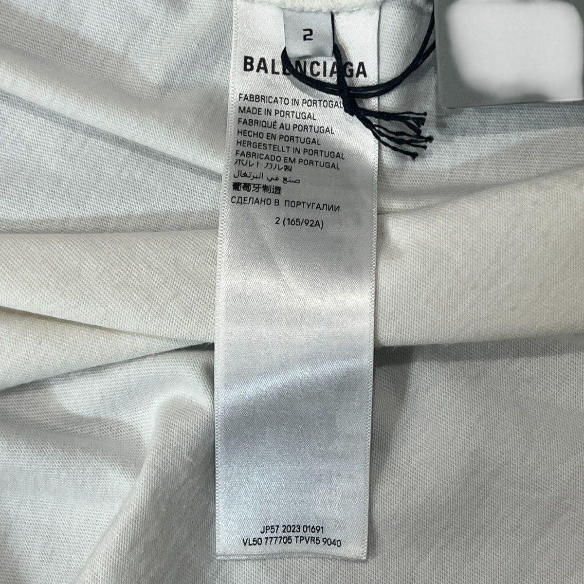 Balenciaga BALENCIAGA 2024SS BALENCIAGA PARIS Bootball Game Shirt Size US S / EU 44-46 / 1 - 5 Thumbnail