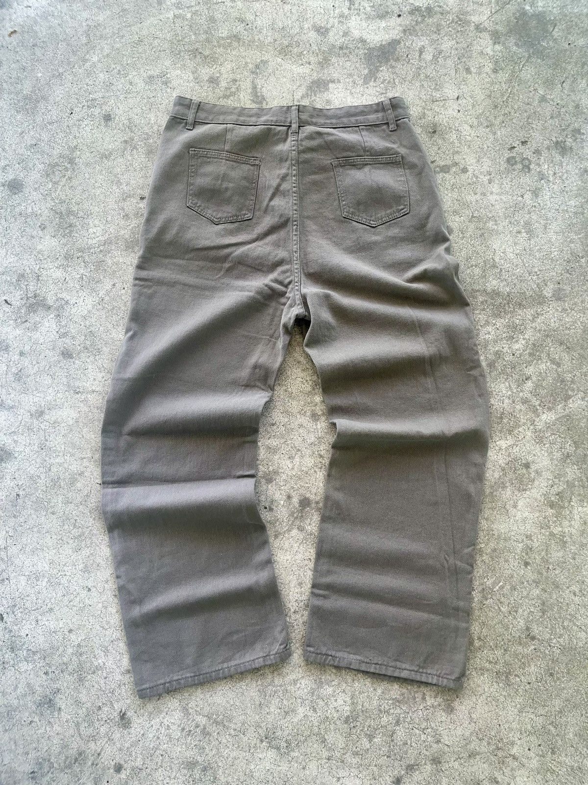 Japanese Brand Coffee Faded Baggy Denim Pants Size US 38 / EU 54 - 5 Thumbnail