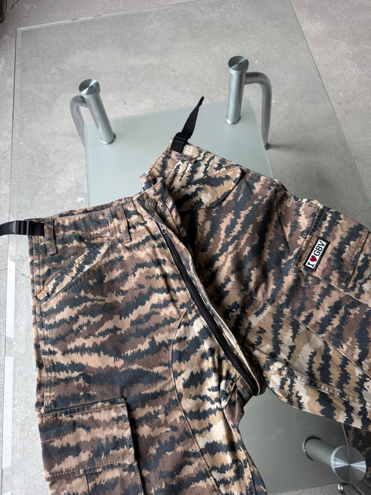 Designer Giambattista Valli Cargo Zipper Pants H&M Size US 32 / EU 48 - 17 Thumbnail