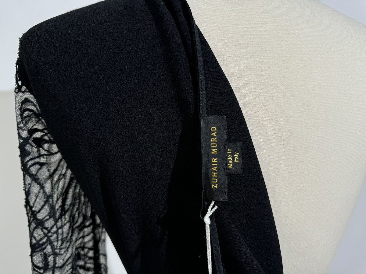 Zuhair Murad US 14 ZUHAIR MURAD Cady And Zebra Lace Intarsia Gown Size XL / US 12-14 / IT 48-50 - 10 Thumbnail