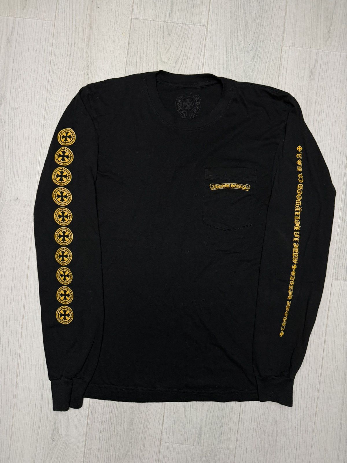 Chrome Hearts Chrome Hearts Hollywood Plus Cross Long Sleeve Size US M / EU 48-50 / 2 - 2 Thumbnail