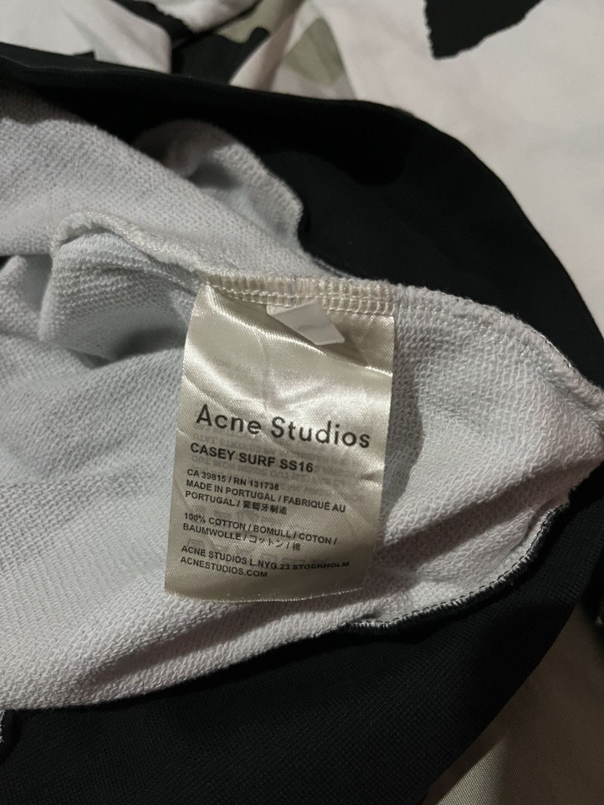 Acne Studios Acne Studio Crewneck Casey Surf SS16 Size US L / EU 52-54 / 3 - 10 Thumbnail