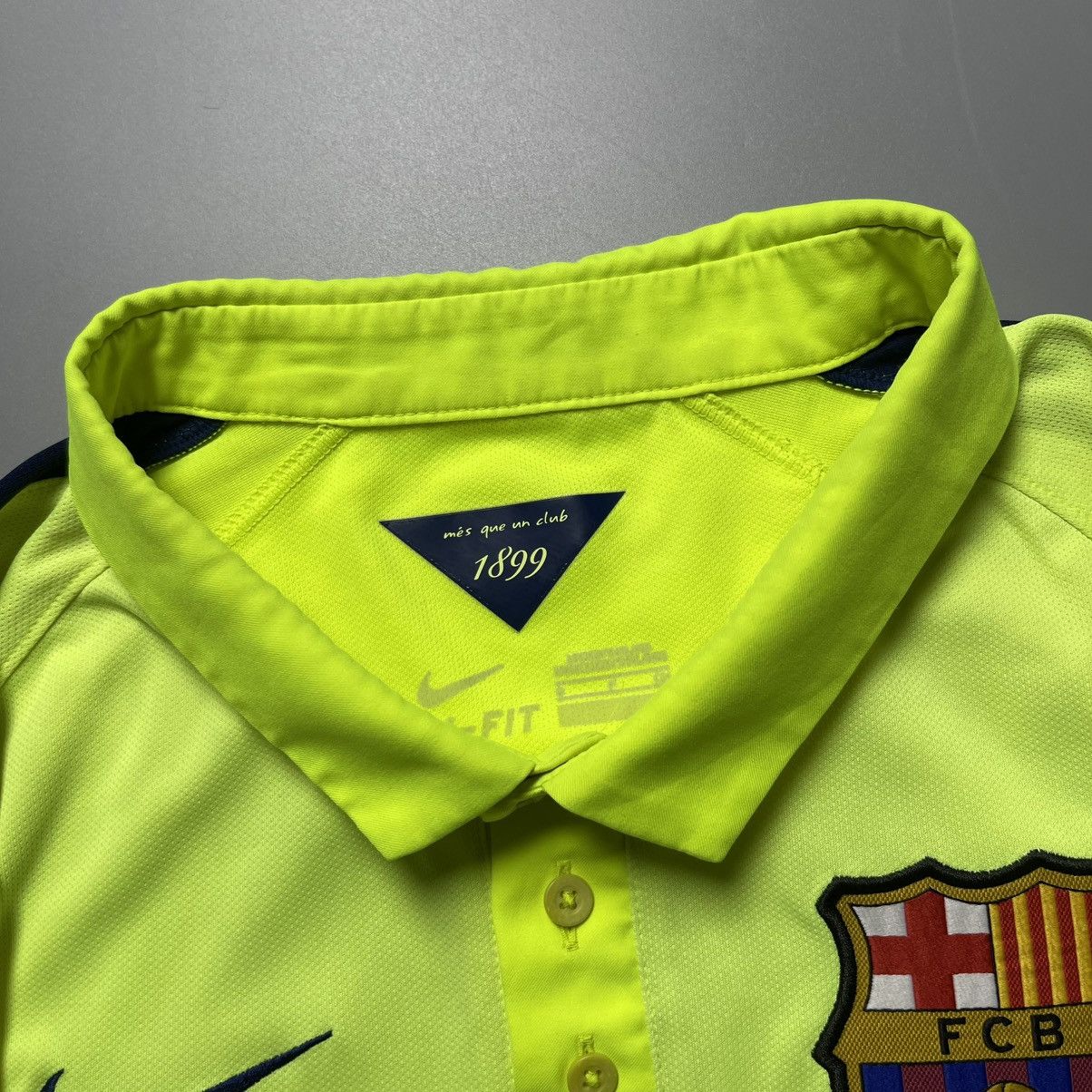 BARCELONA NIKE 2014/2015 FOOTBALL THIRD JERSEY #10 MESSI