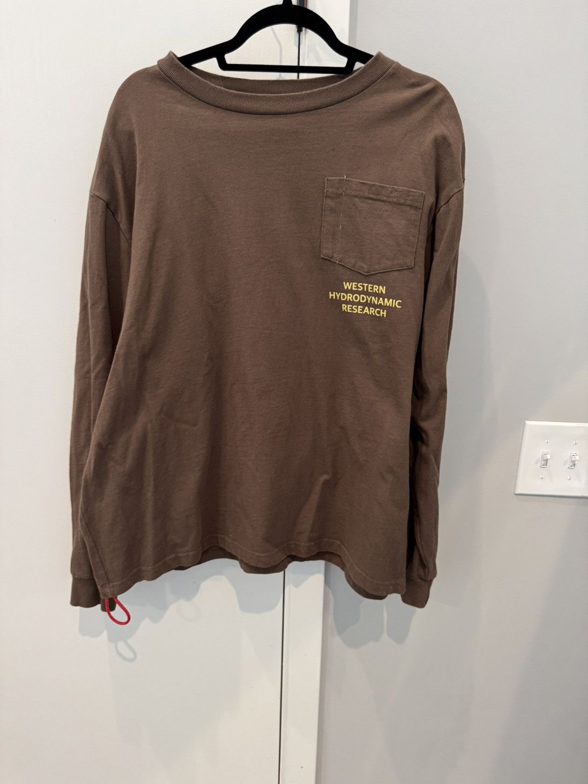 Western Hydrodynamic Research Heavyweight Long Sleeve T Shirt Size US XL / EU 56 / 4 - 1 Thumbnail