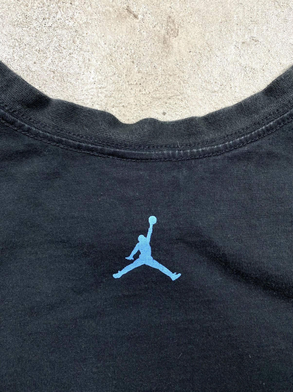 Nike Y2K Vintage Jordan Rhinestone Logo T Shirt Hype Nike Size US L / EU 52-54 / 3 - 7 Thumbnail