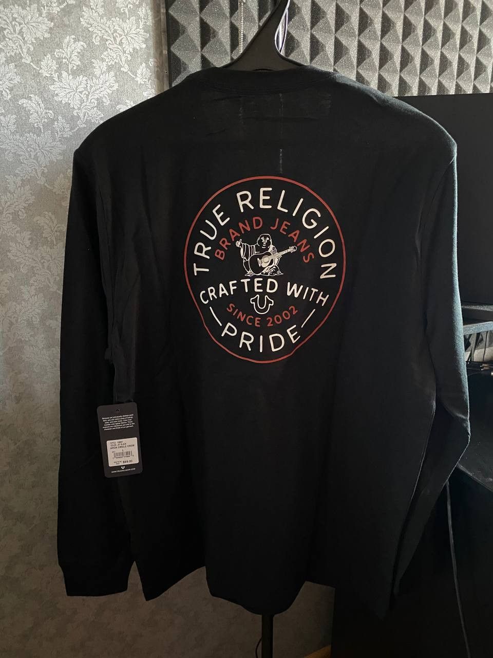 True Religion True Religion - LONG SLEEVE TRUE LOGO Size US L / EU 52-54 / 3 - 1 Thumbnail