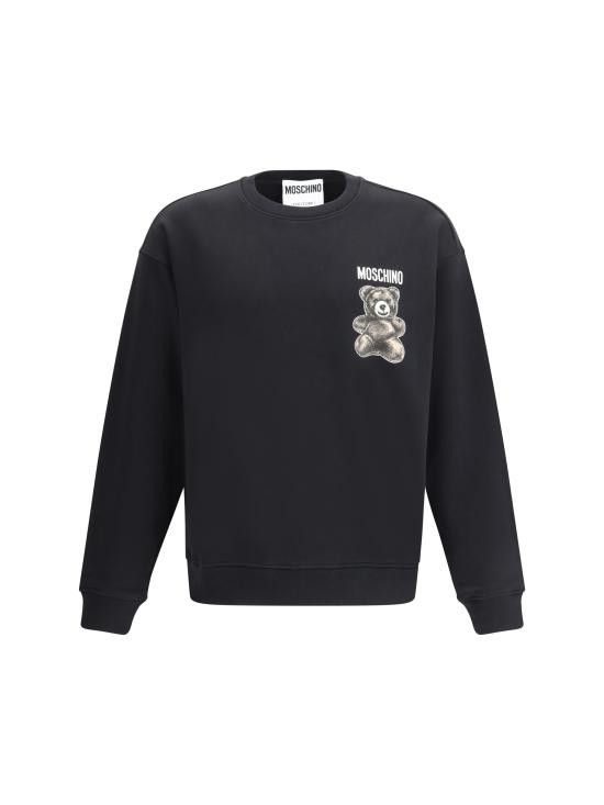 Moschino MOSCHINO Men Hoodies 251ZZV17020228 1555 BLACK Size US S / EU 44-46 / 1 - 1 Thumbnail