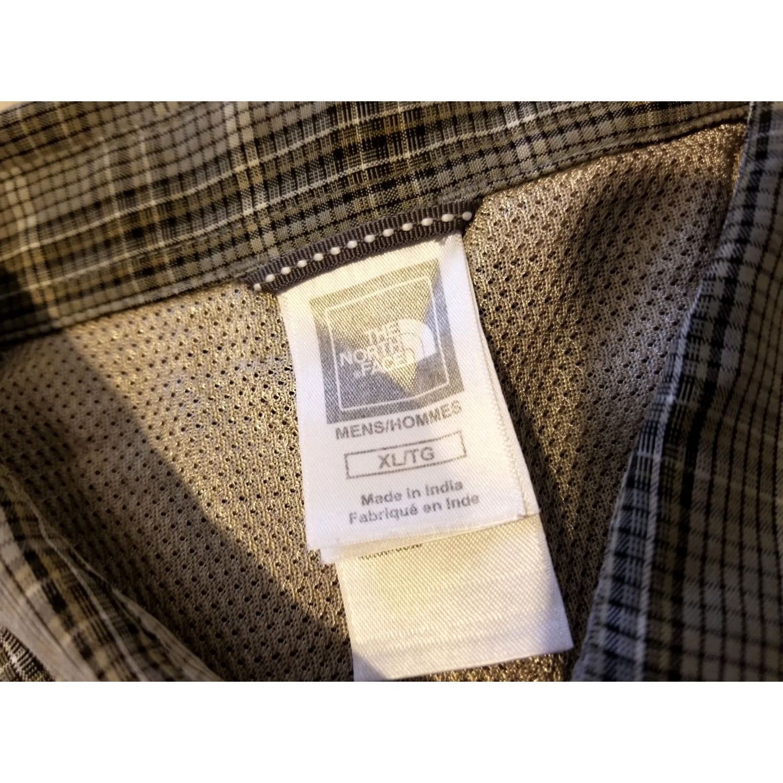 The North Face The North Face Shirt XL Gray Button Mens Size 46R - 4 Thumbnail