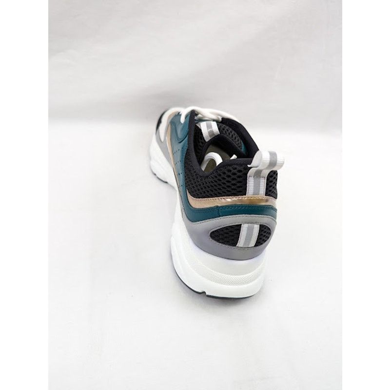 Dior o1rshd1 B22 Calf Mesh Sneakers in Water Green Size US 13 / EU 46 - 12 Thumbnail