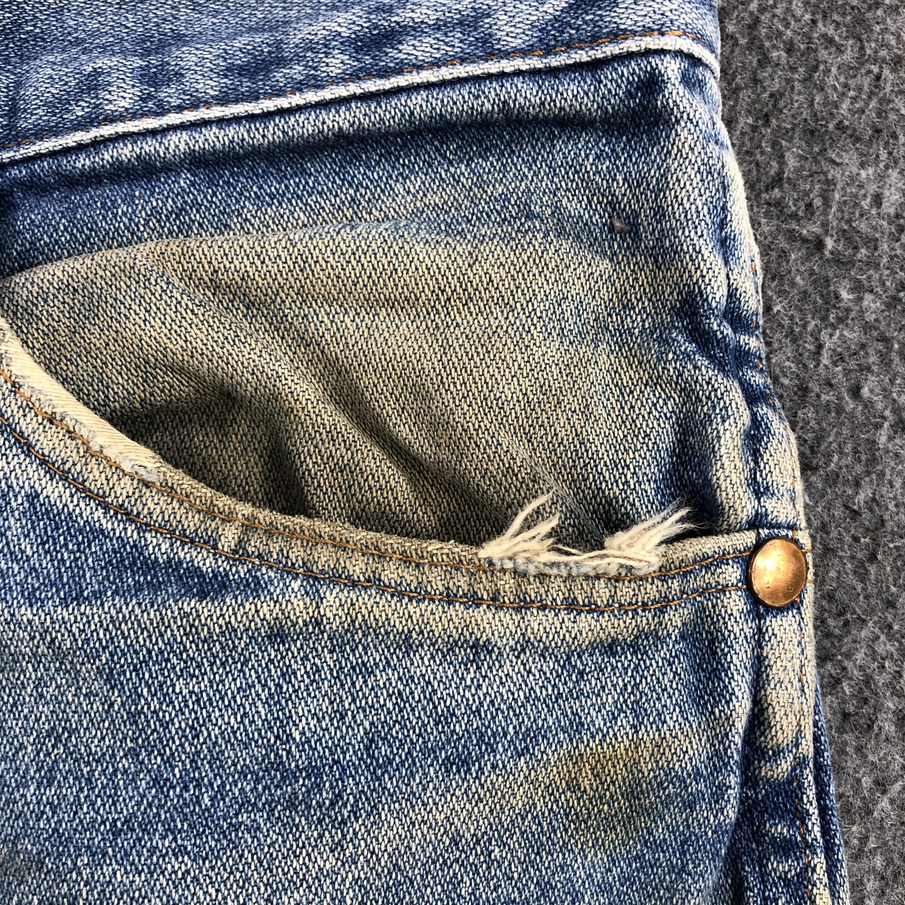 Vintage Vintage Blue Wash Wrangler Jeans-J1543 Size US 36 / EU 52 - 9 Thumbnail