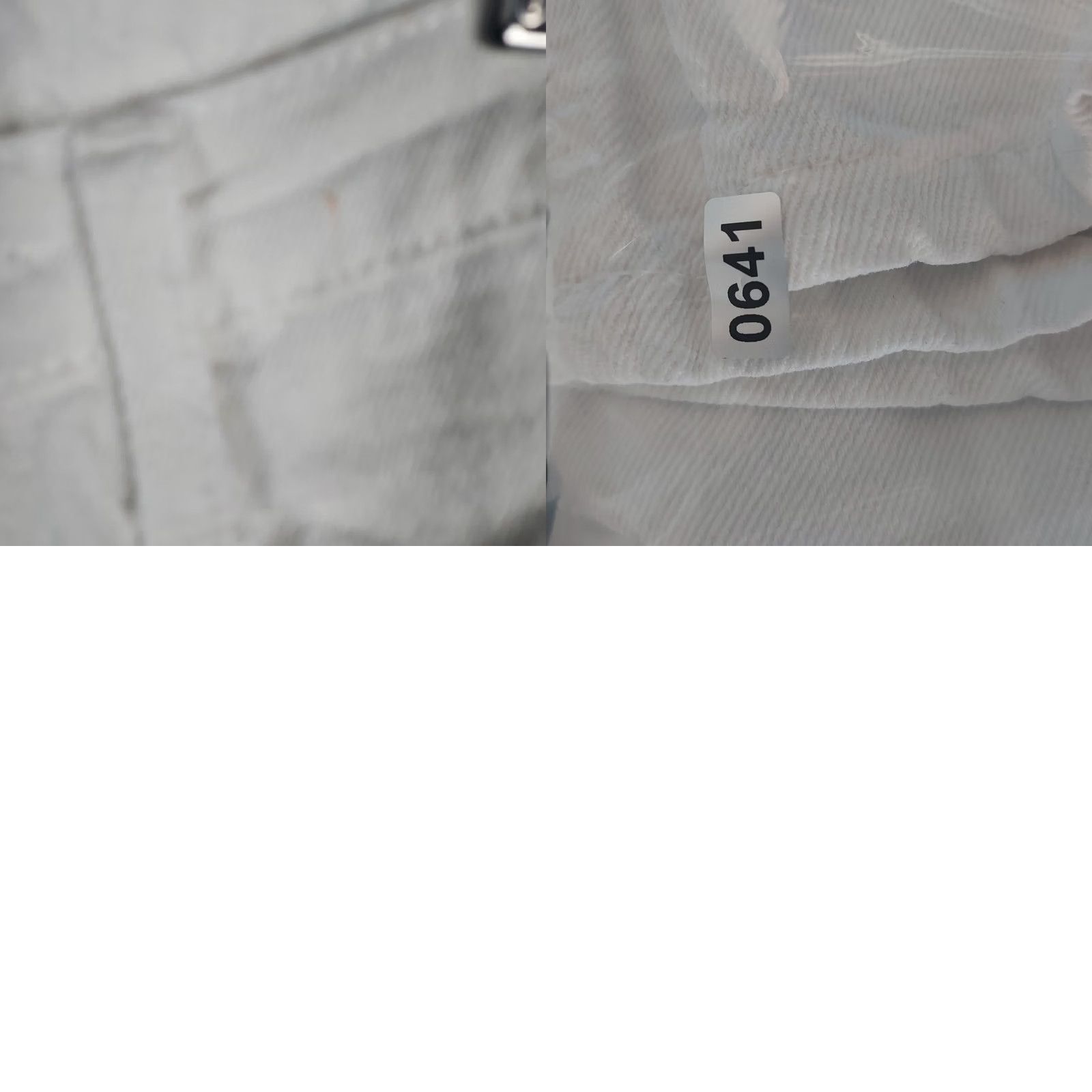 Zara Zara Man Men’s White Denim Jeans Size 30 Straight‑Leg Tapered Cotton Pants Shirt, Jeans? Size US 30 / EU 46 - 9 Thumbnail