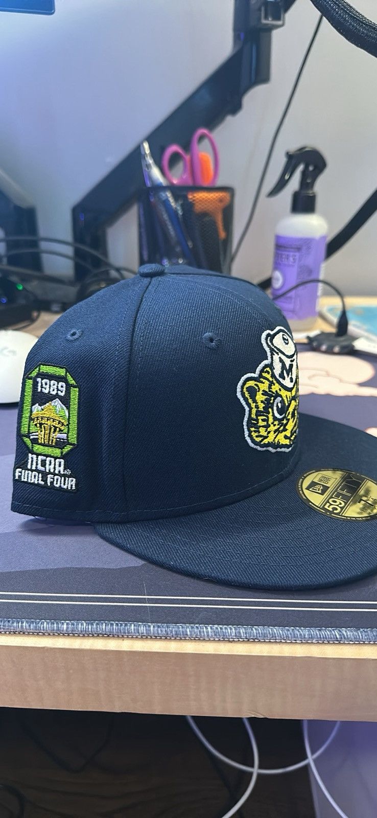 New Era University of Michigan “1989 NCAA Crossover” Hat 7 1/4 Size ONE SIZE - 2 Thumbnail