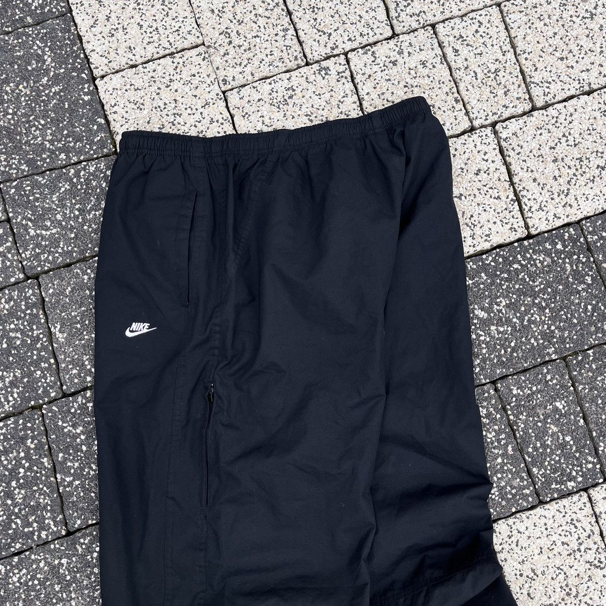 Nike × Vintage Nike Vintage Track Pants Nylon Y2K Drill Streetwear Swoosh Size US 36 / EU 52 - 12 Thumbnail