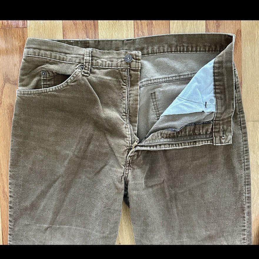 Levi's Vintage Clothing VINTAGE 1980 LEVI'S 517 WHITE TAB BROWN CORDUROY JEANS 36x34 Size US 36 / EU 52 - 4 Thumbnail