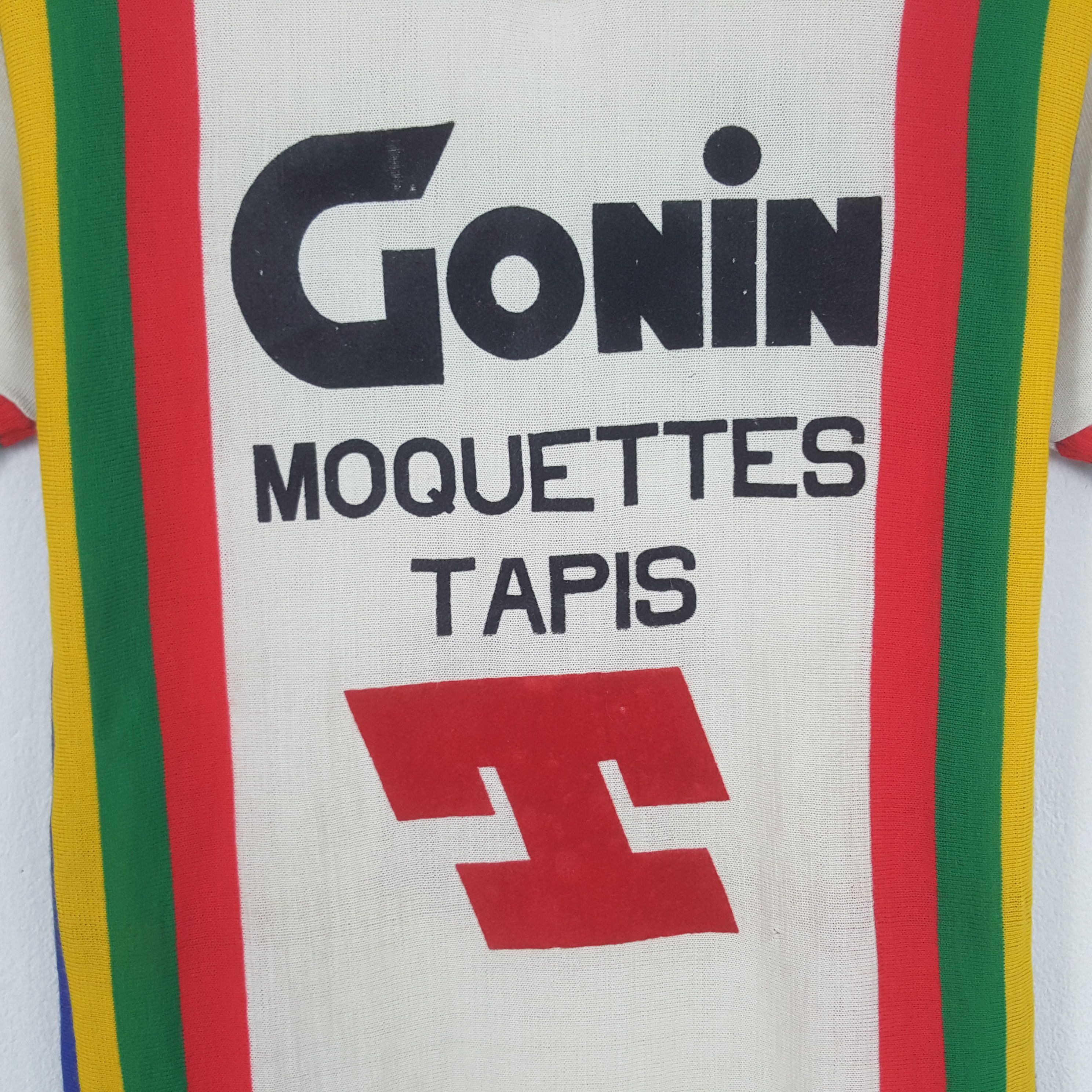Other Vintage Gonin Moquettes Tapis Cycling Team T-shirt Size US S / EU 44-46 / 1 - 2 Thumbnail