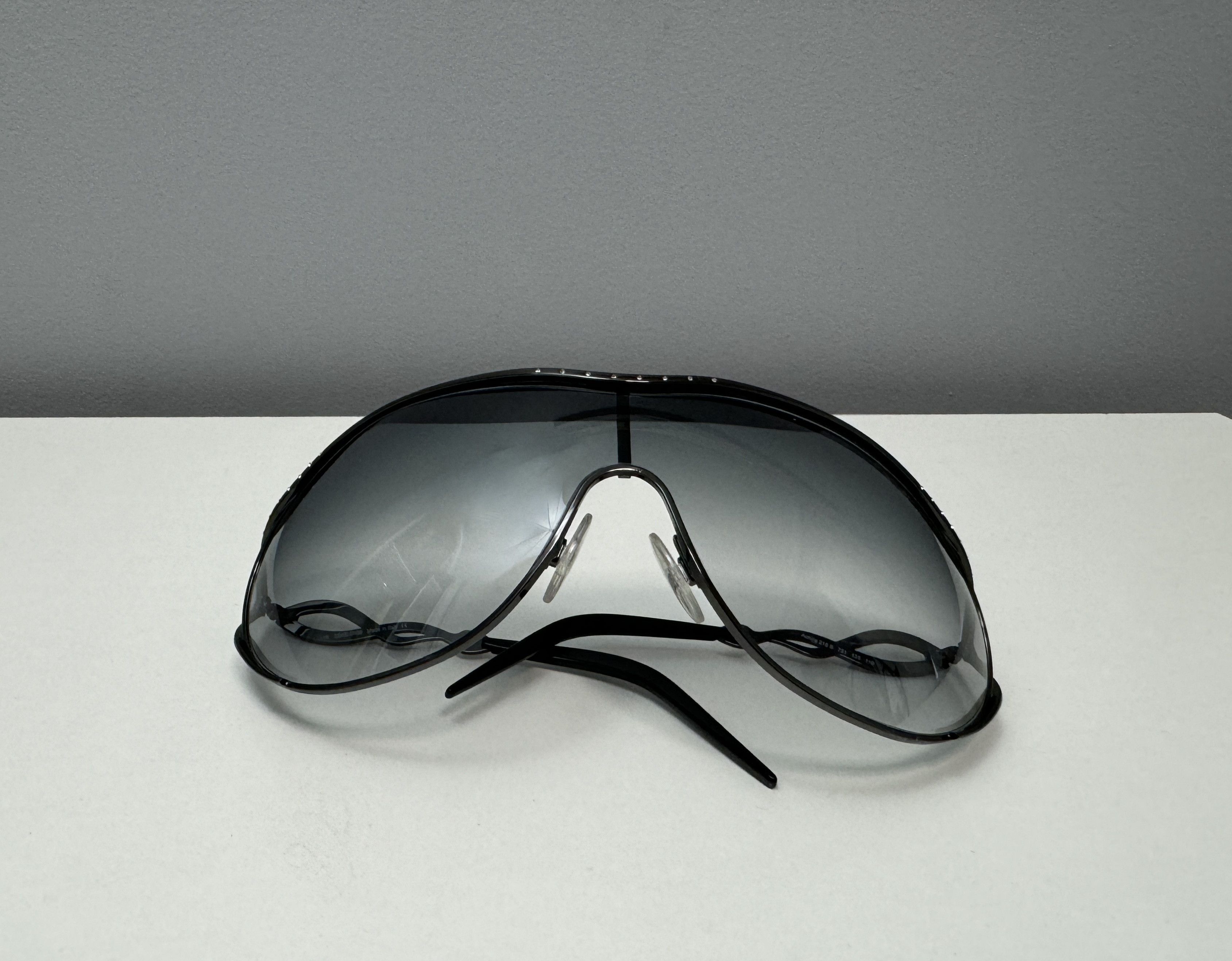 Roberto Cavalli Roberto Cavalli Achille 215S Shield Sunglasses Gradient Size ONE SIZE - 9 Thumbnail