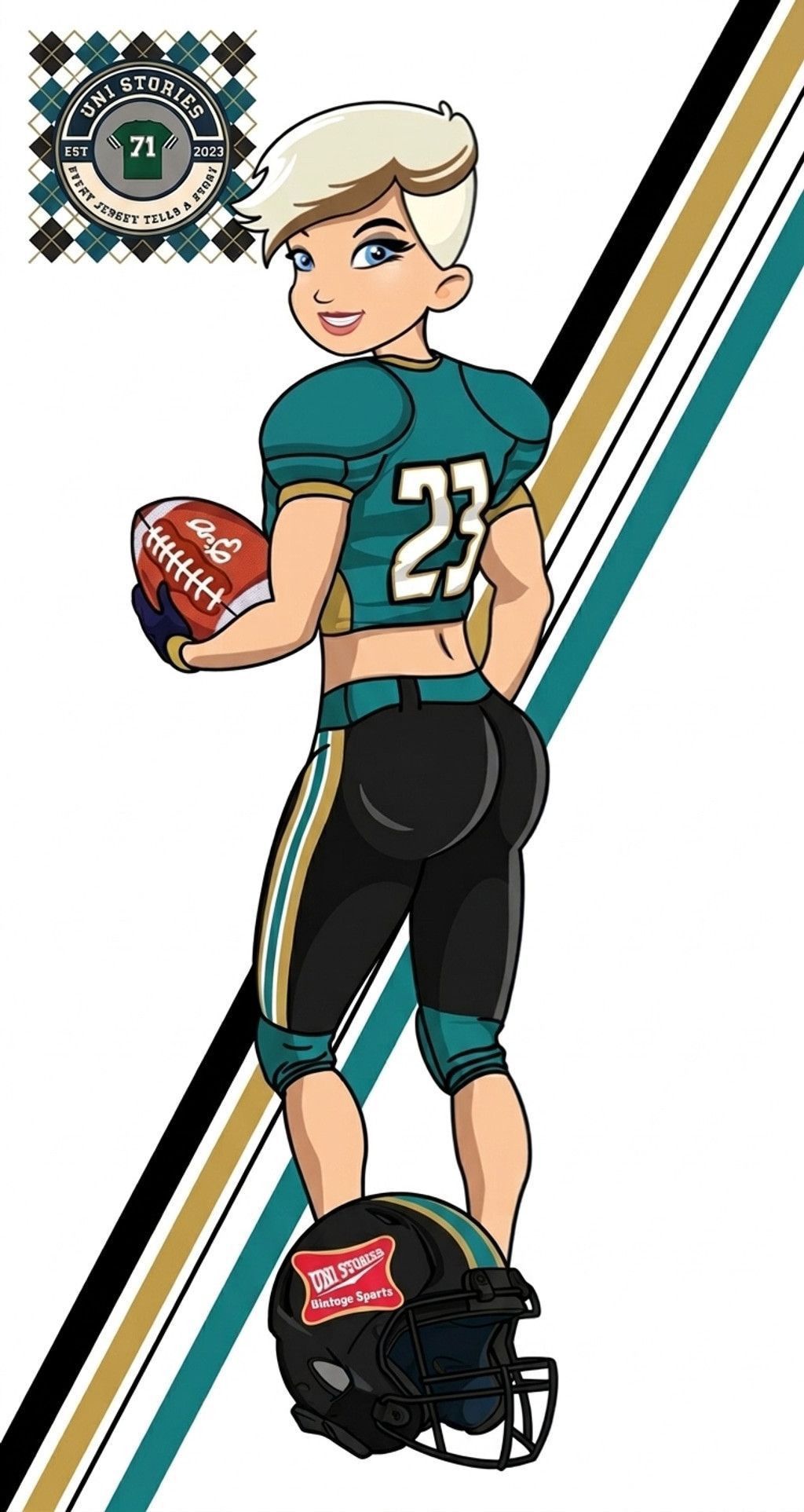 The Unbranded Brand Jacksonville Jaguars Teal Trevor Lawrence Jersey Men Size XL Size US XL / EU 56 / 4 - 21 Thumbnail
