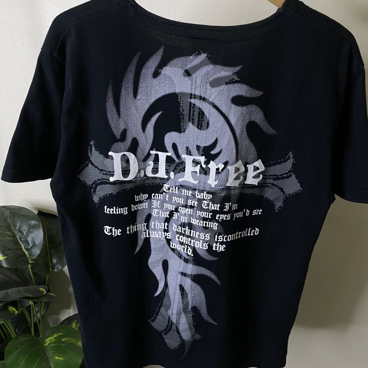 If Six Was Nine DJ Free Seditionaries Poem Cyber Gothic Punk Grunge LGB Tee Size US L / EU 52-54 / 3 - 2 Thumbnail